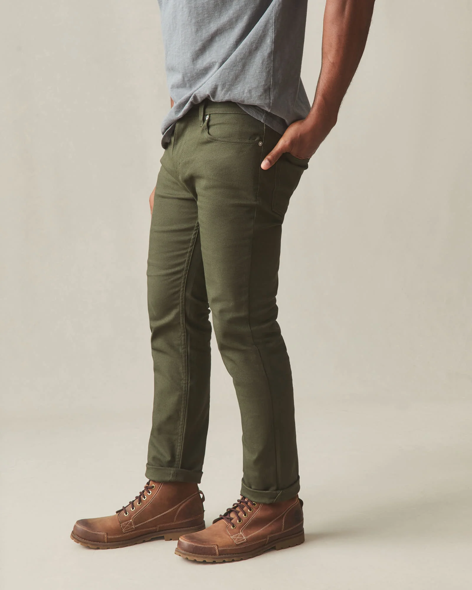 Men's Roughneck Pant - Deep Olive - Image 3