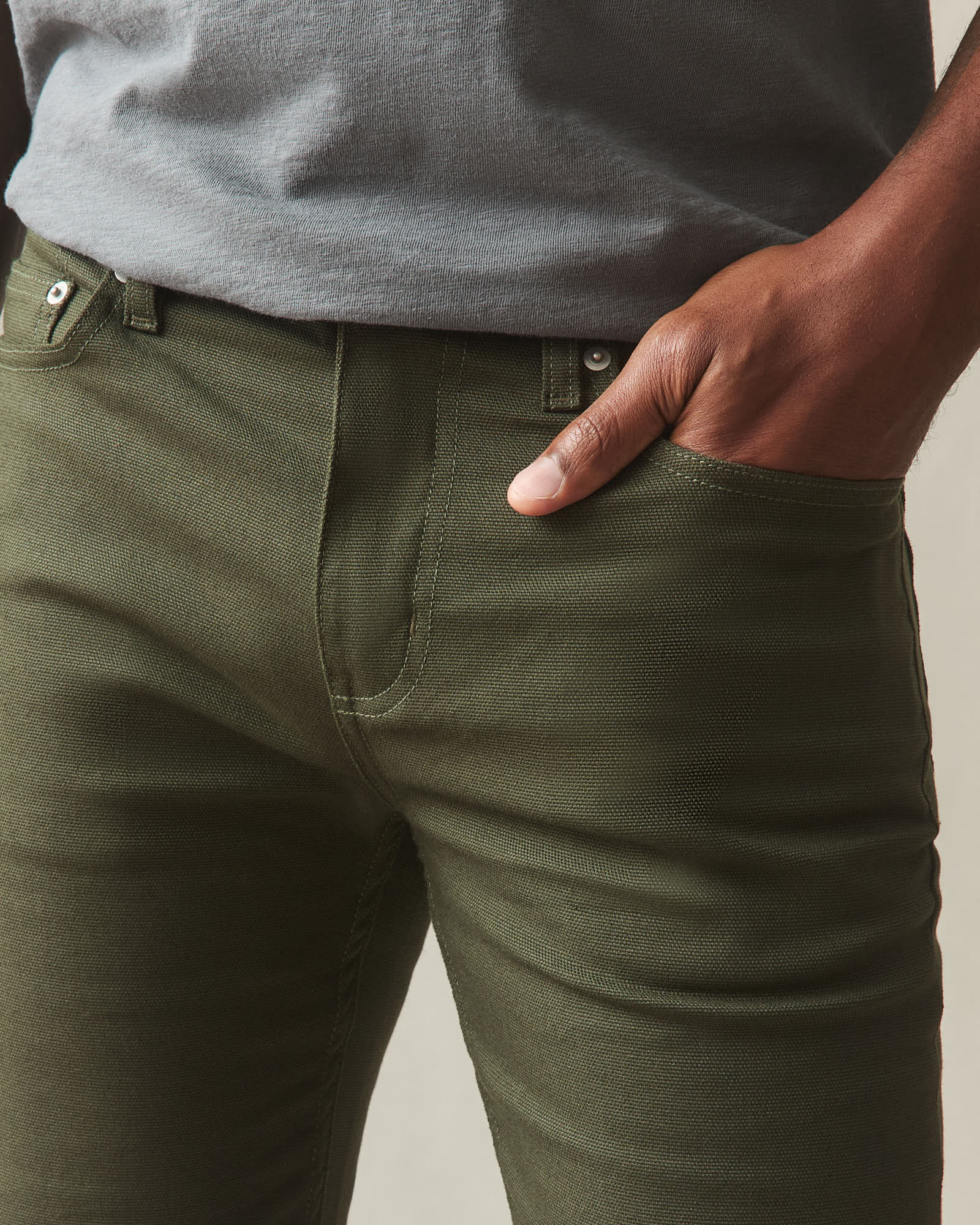 Men's Roughneck Pant - Deep Olive - Image 5