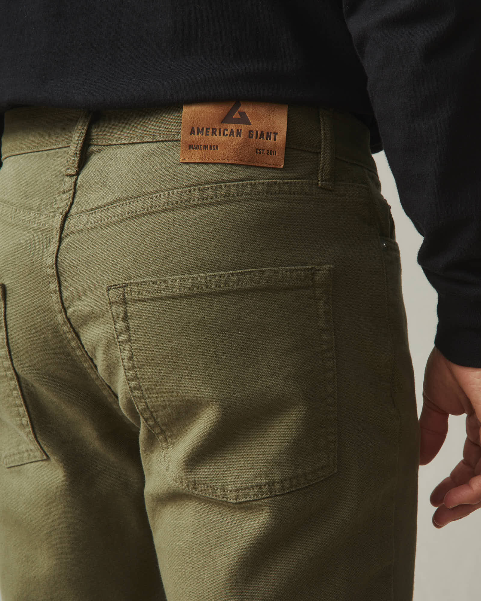 Men's Roughneck Pant Straight - Drab Olive - Image 4
