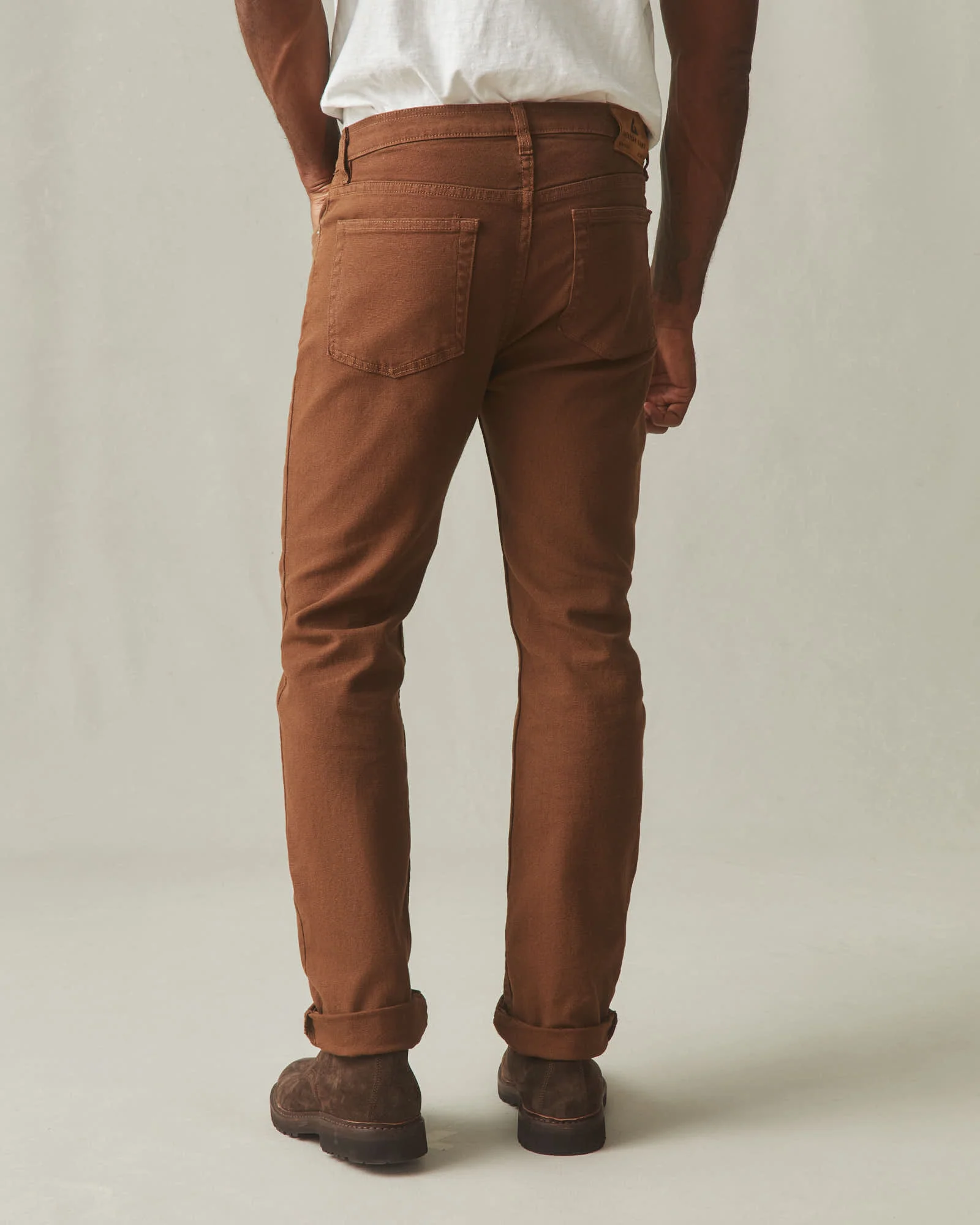 Men's Roughneck Pant Straight - Mahogany - Image 5