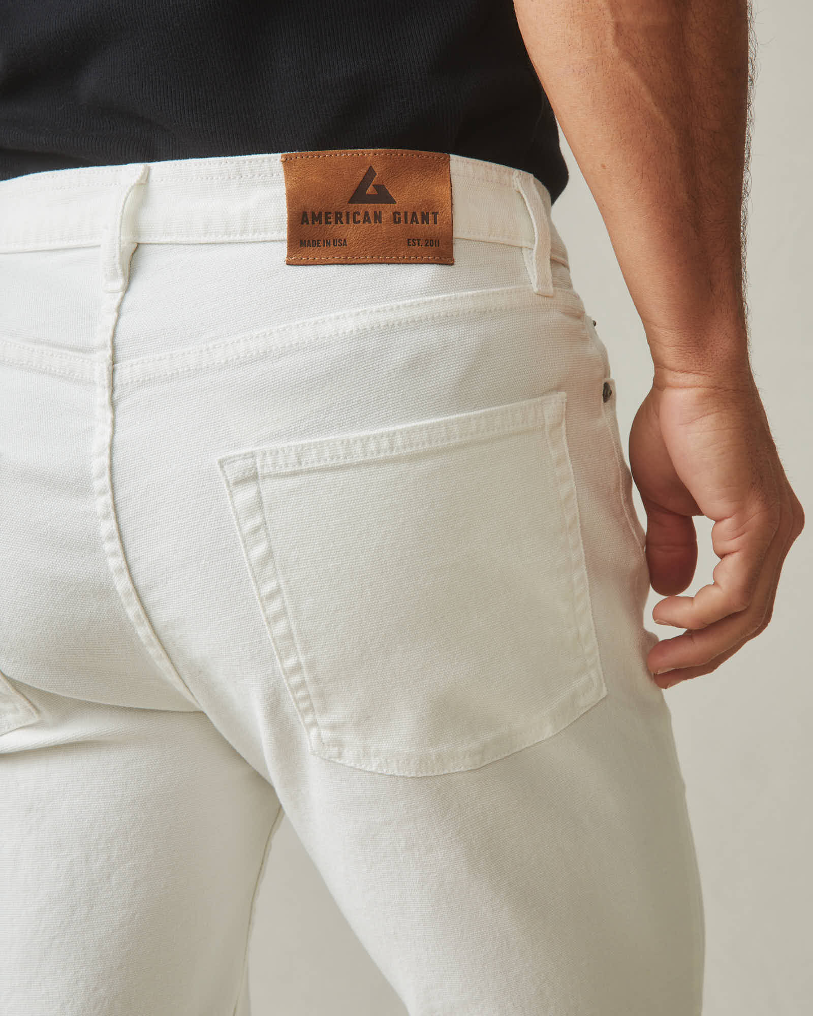 Men's Roughneck Pant Straight - Natural - Image 5