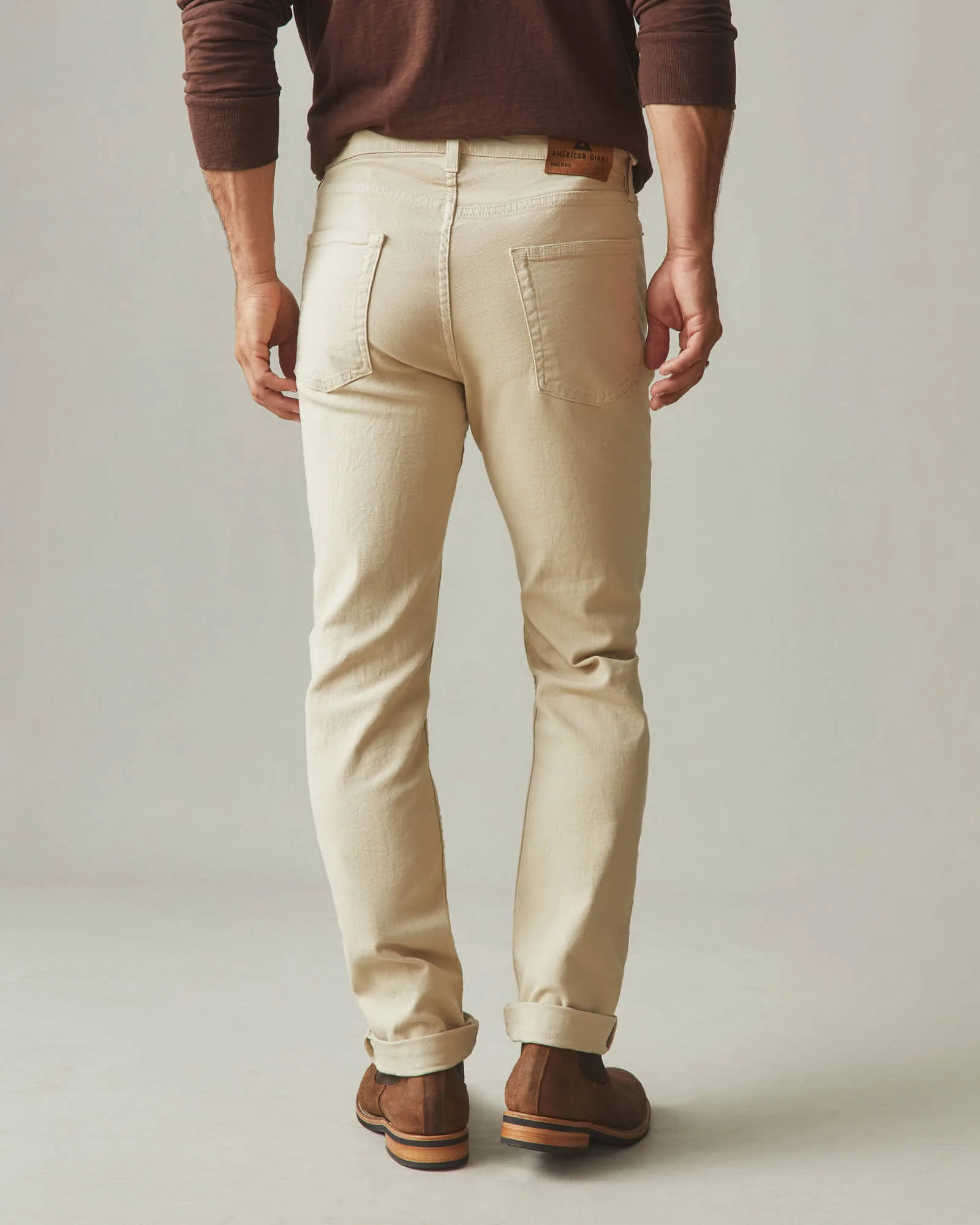 Men's Roughneck Pant Straight - Pale Khaki - Image 4