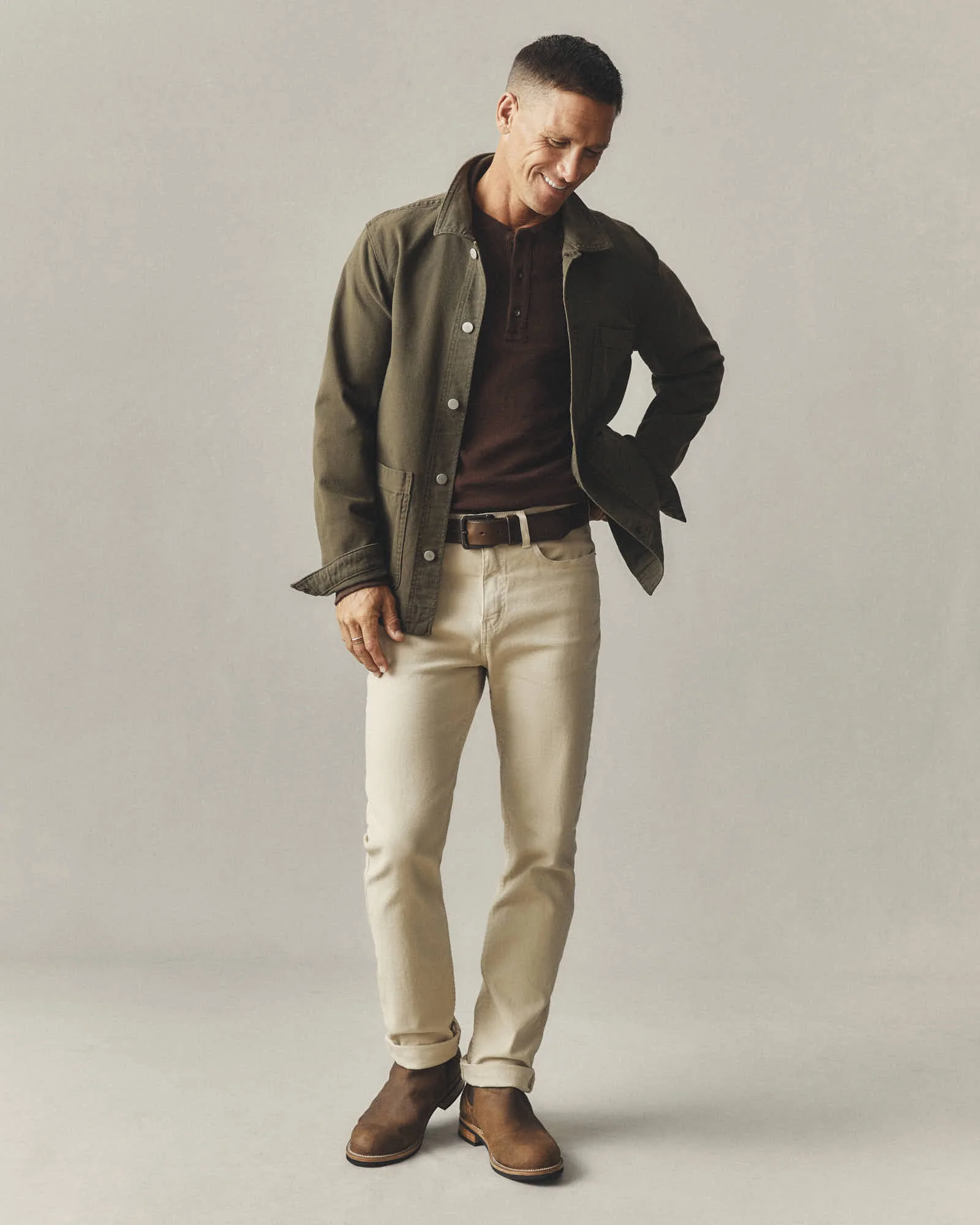 Men's Roughneck Pant Straight - Pale Khaki - Image 5