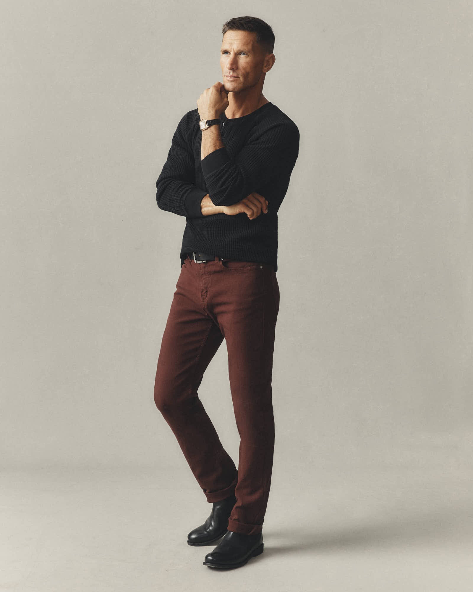 Men's Roughneck Pant Straight - Rum Raisin - Image 5