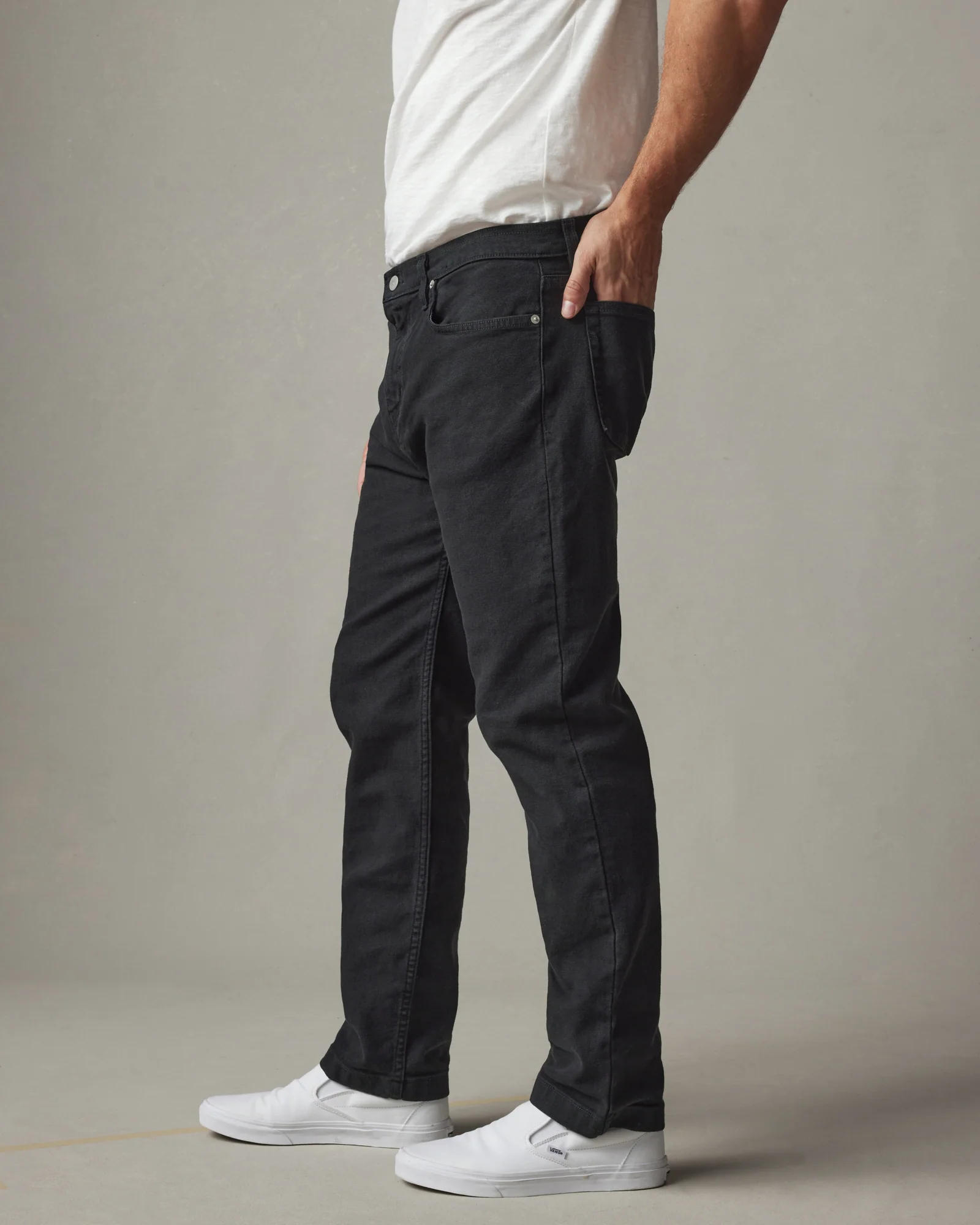 Men's Roughneck Pant Straight - Super Black - Image 3