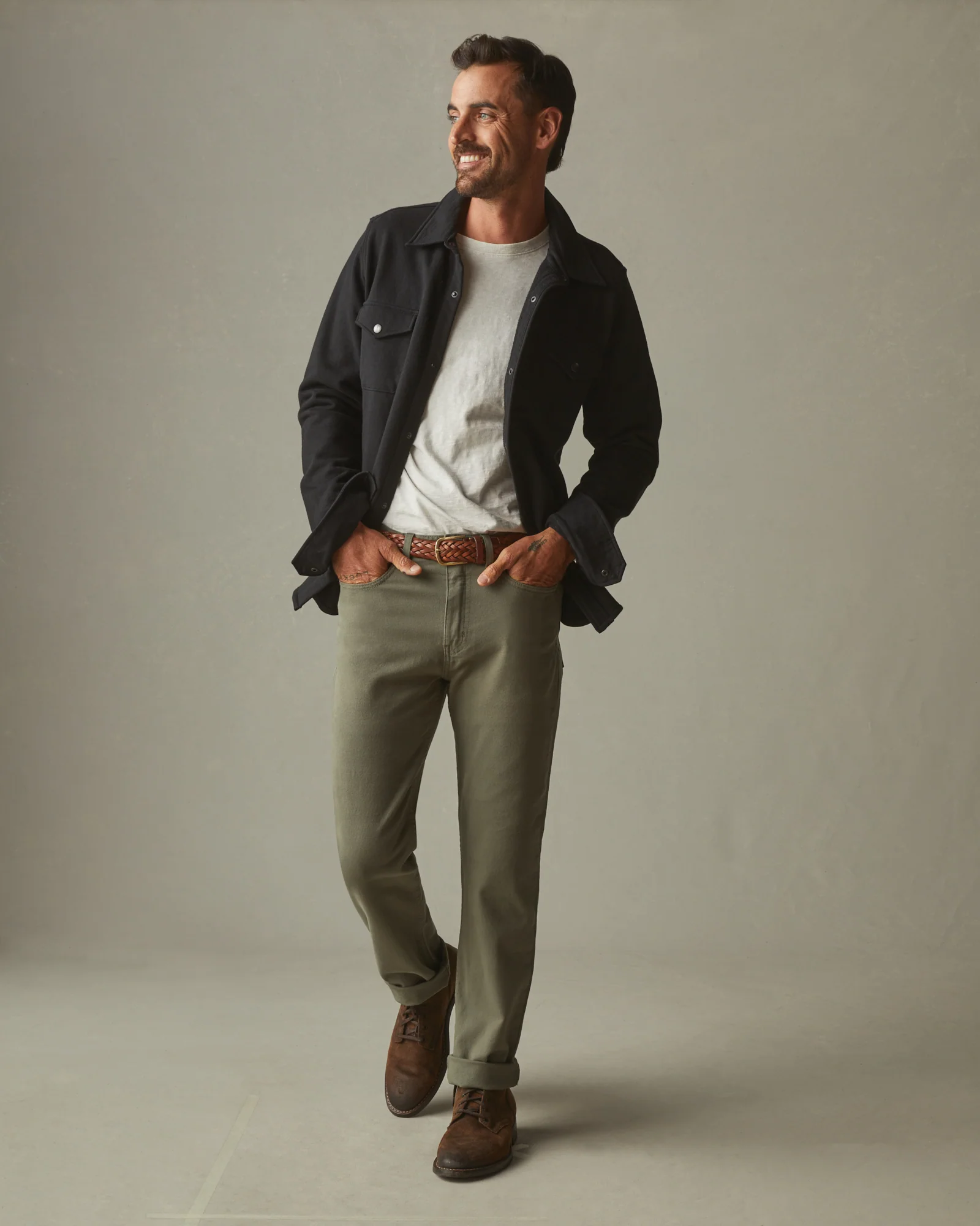 Men's Roughneck Pant Straight - Tea Leaf - Image 5