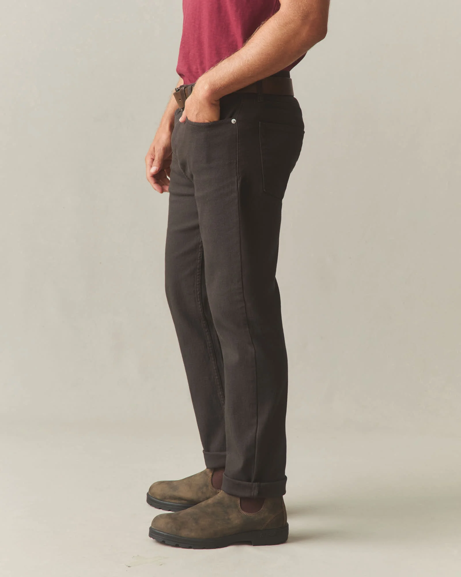 Men's Roughneck Pant Straight - Turkish Coffee - Image 3