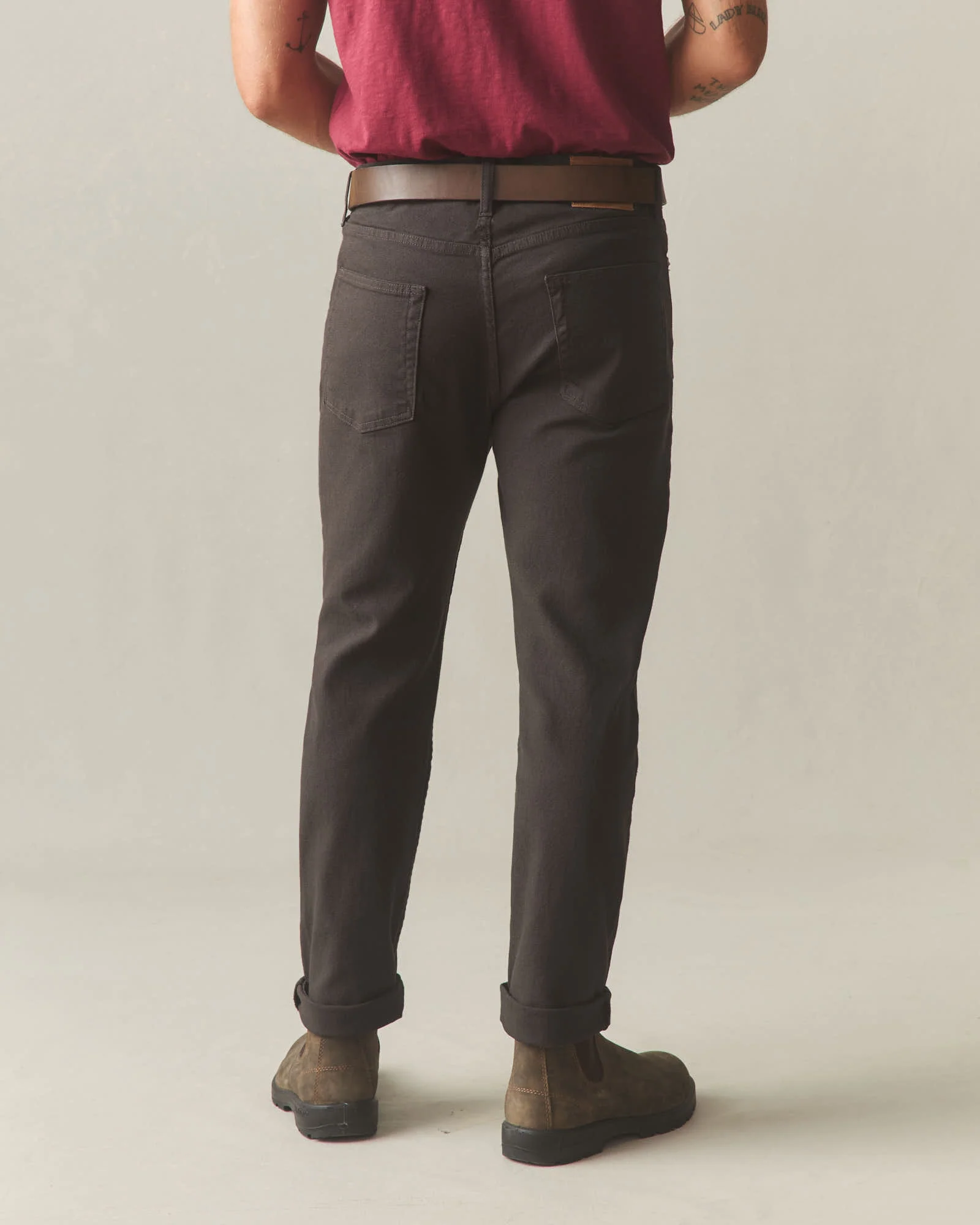 Men's Roughneck Pant Straight - Turkish Coffee - Image 4