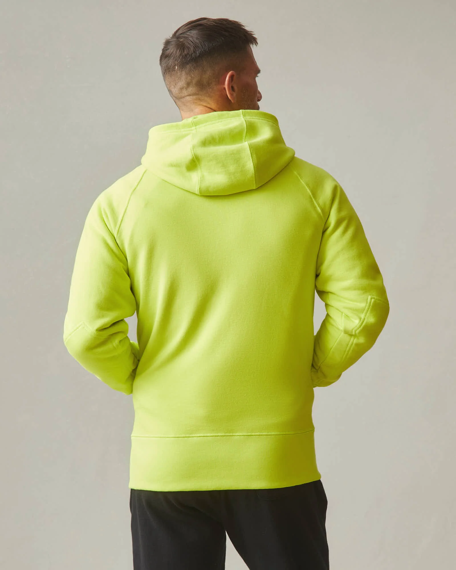 Men's Storm Full Zip - Electric Yellow - Image 5