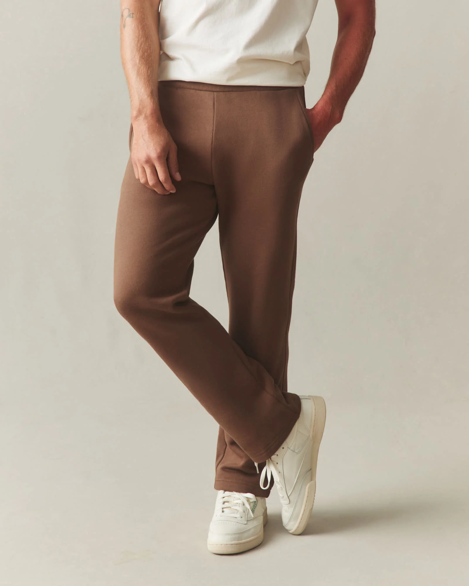 Men's Straight Sweatpant - Cocoa - Image 2