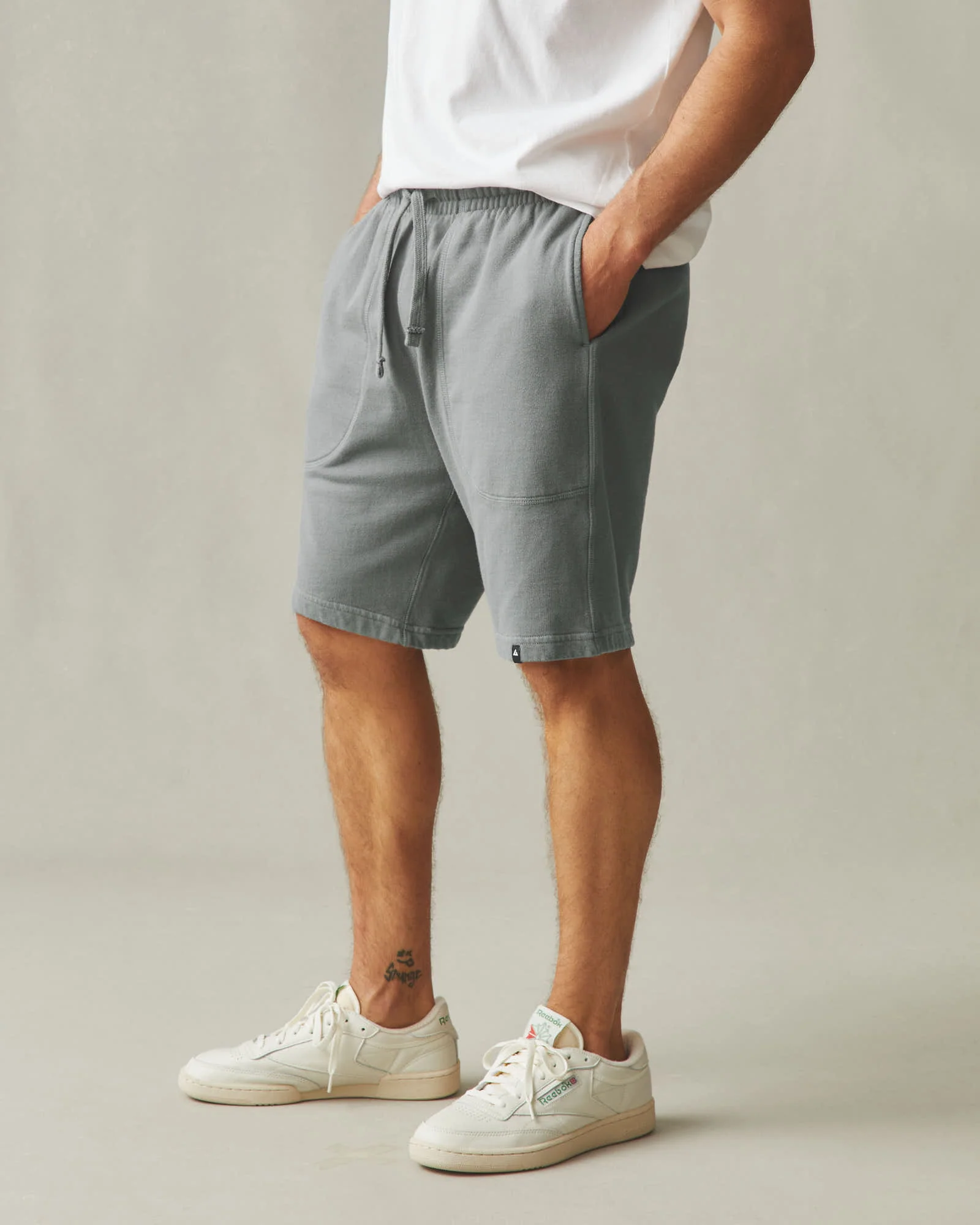 Men's Sweatshort - Monument - Image 3