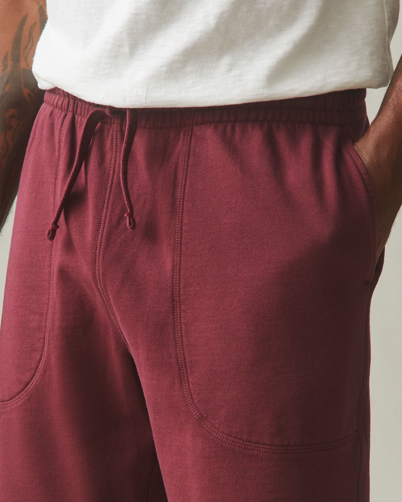 Men's Sweatshort - Zinfandel - Image 5