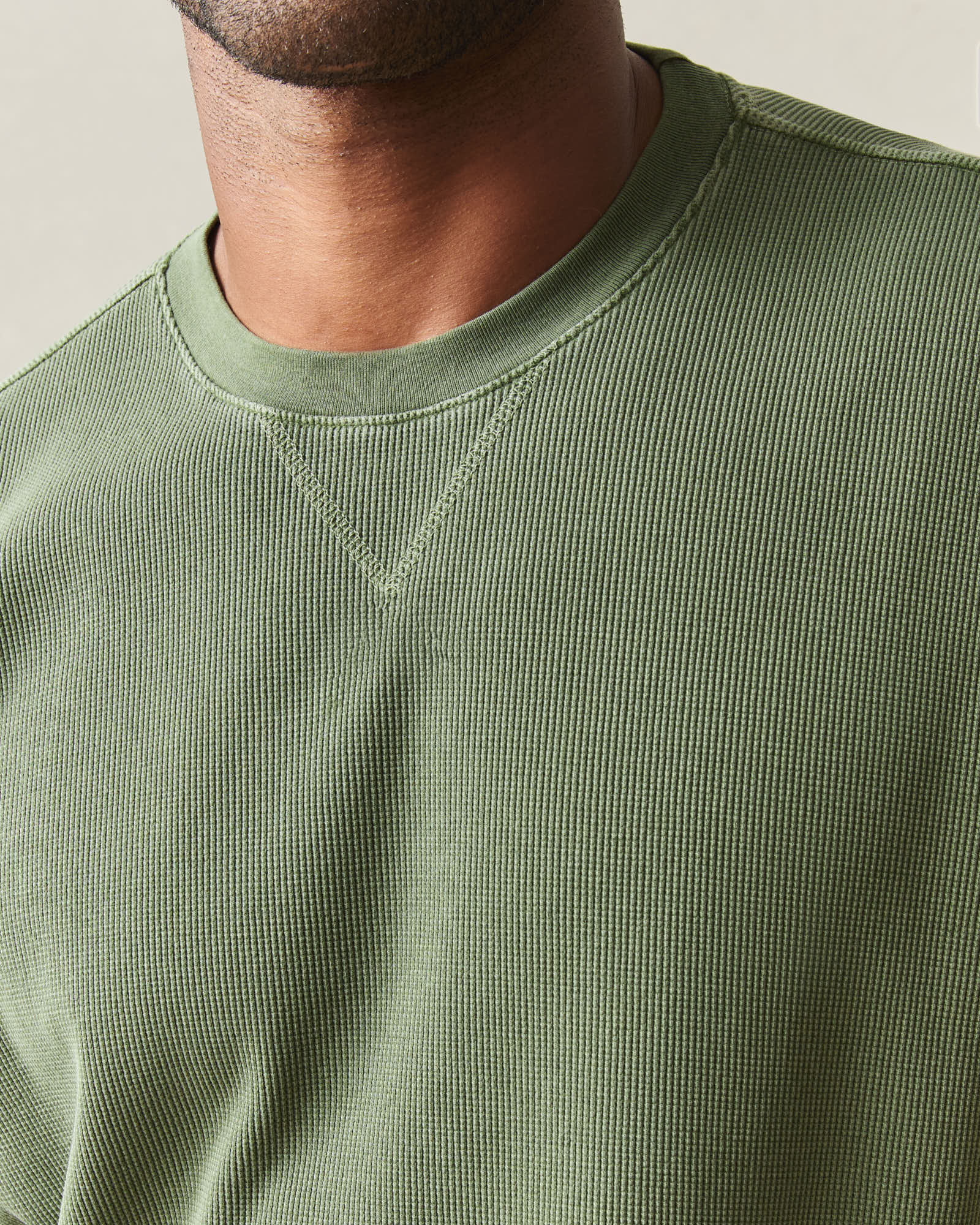 Men's Thermal Tee - Fern - Image 5