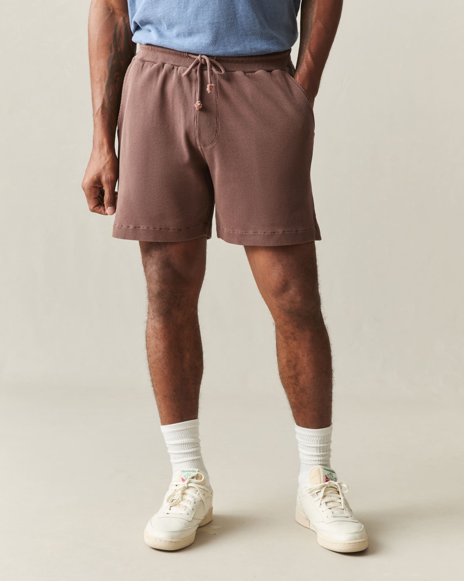 Men's Thermal Shorts - Tiramisu - Image 2
