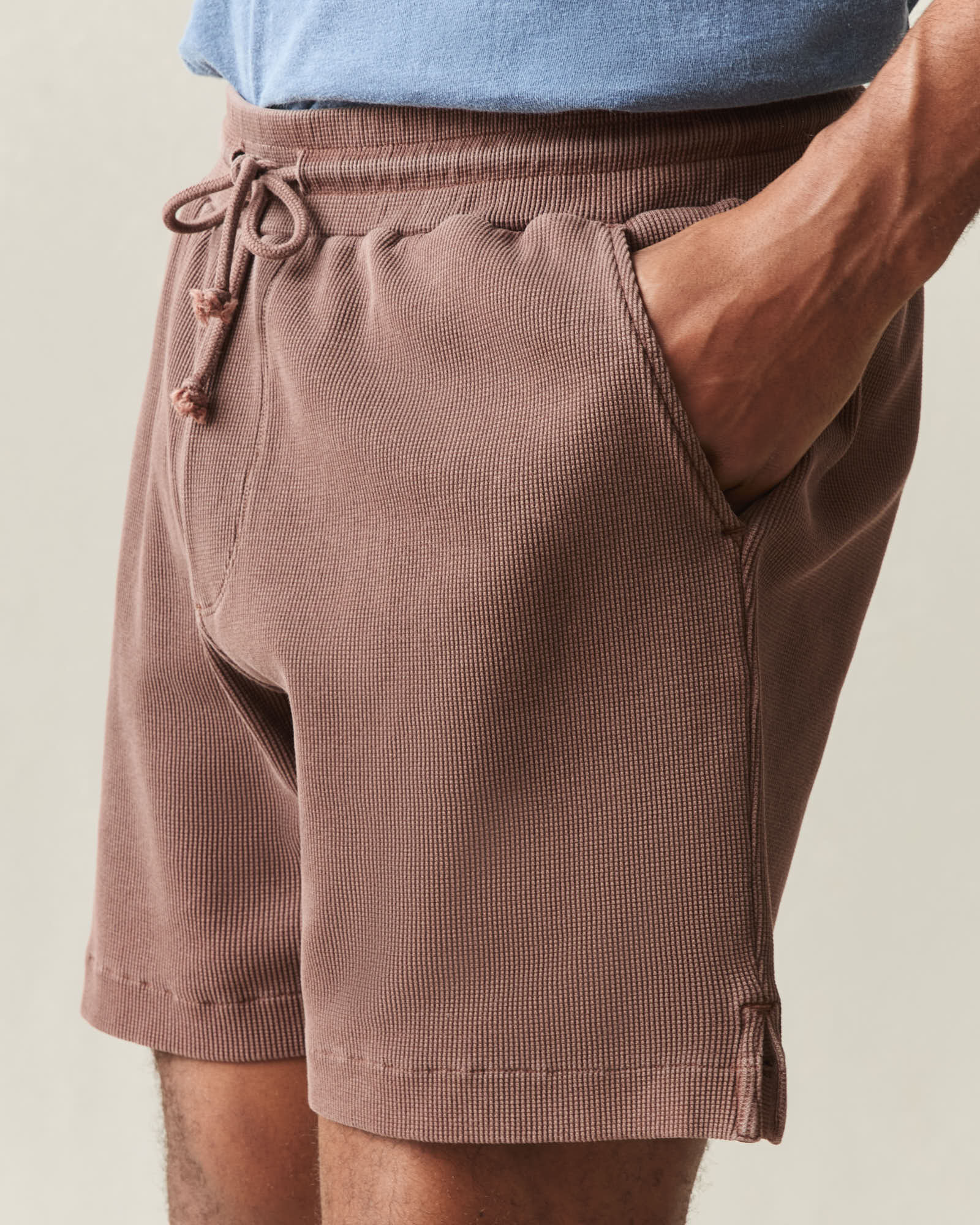 Men's Thermal Shorts - Tiramisu - Image 4
