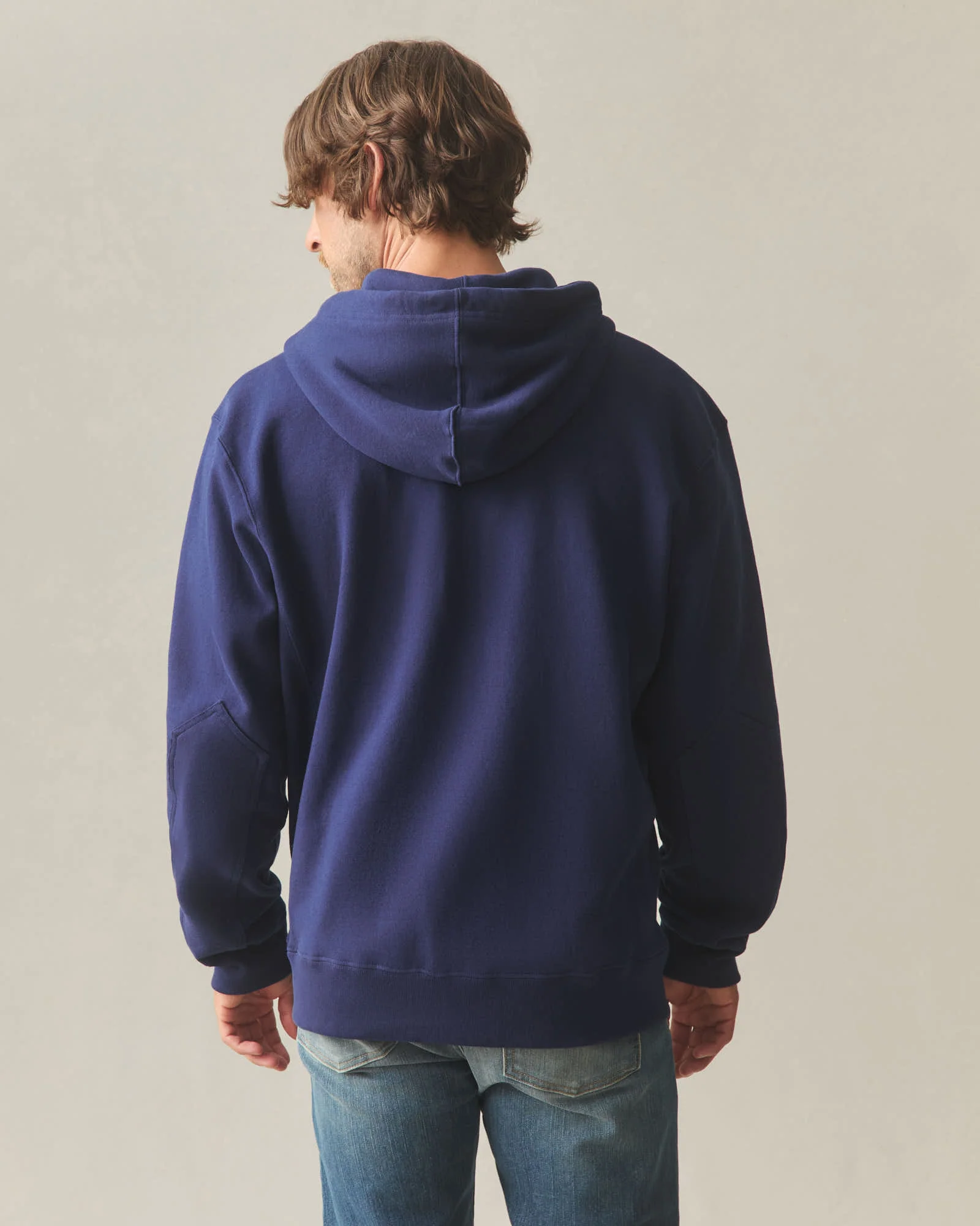 Men's Relaxed Classic Full Zip - Blueprint - Image 4