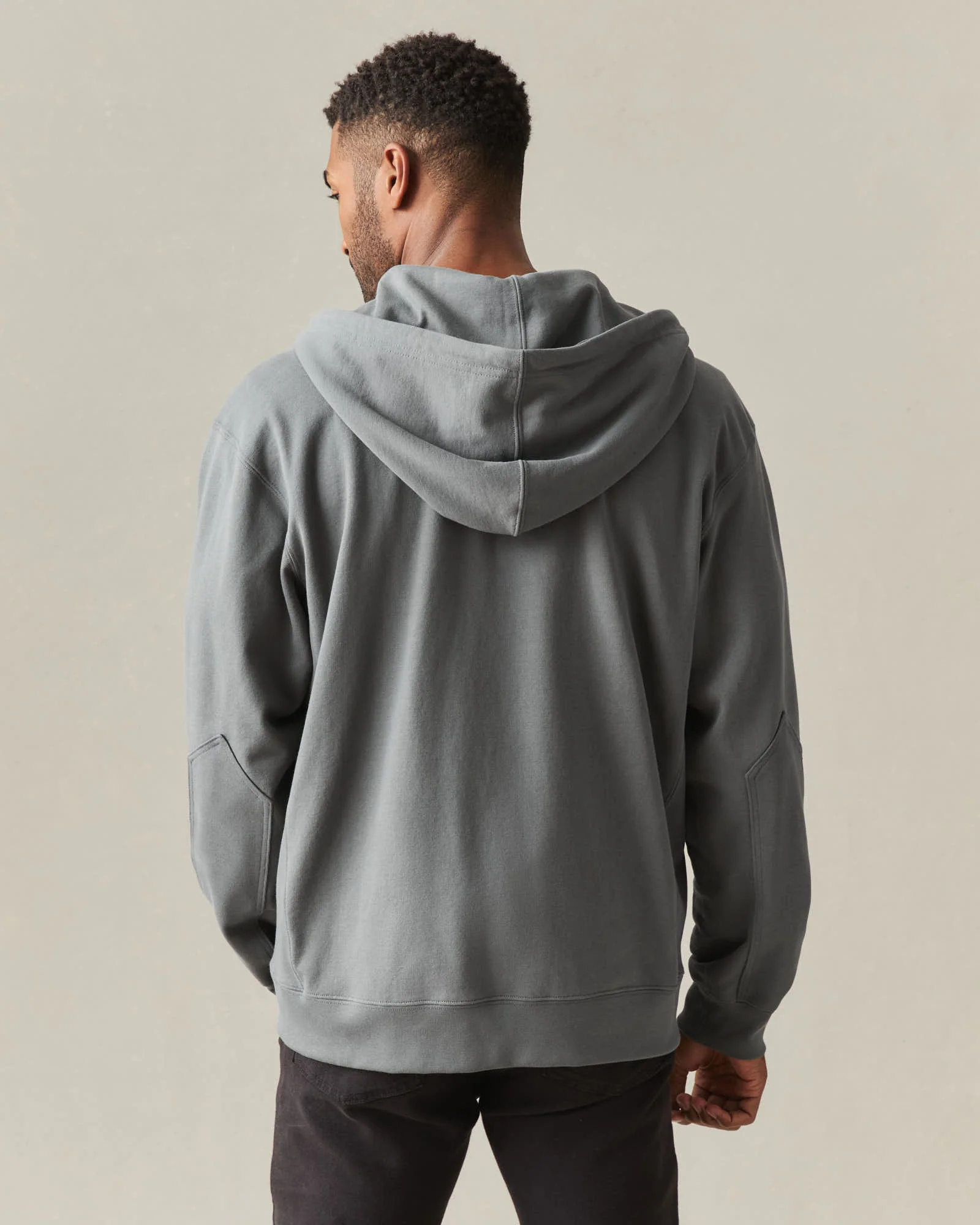 Men's Relaxed Classic Full Zip - Lava Smoke - Image 3