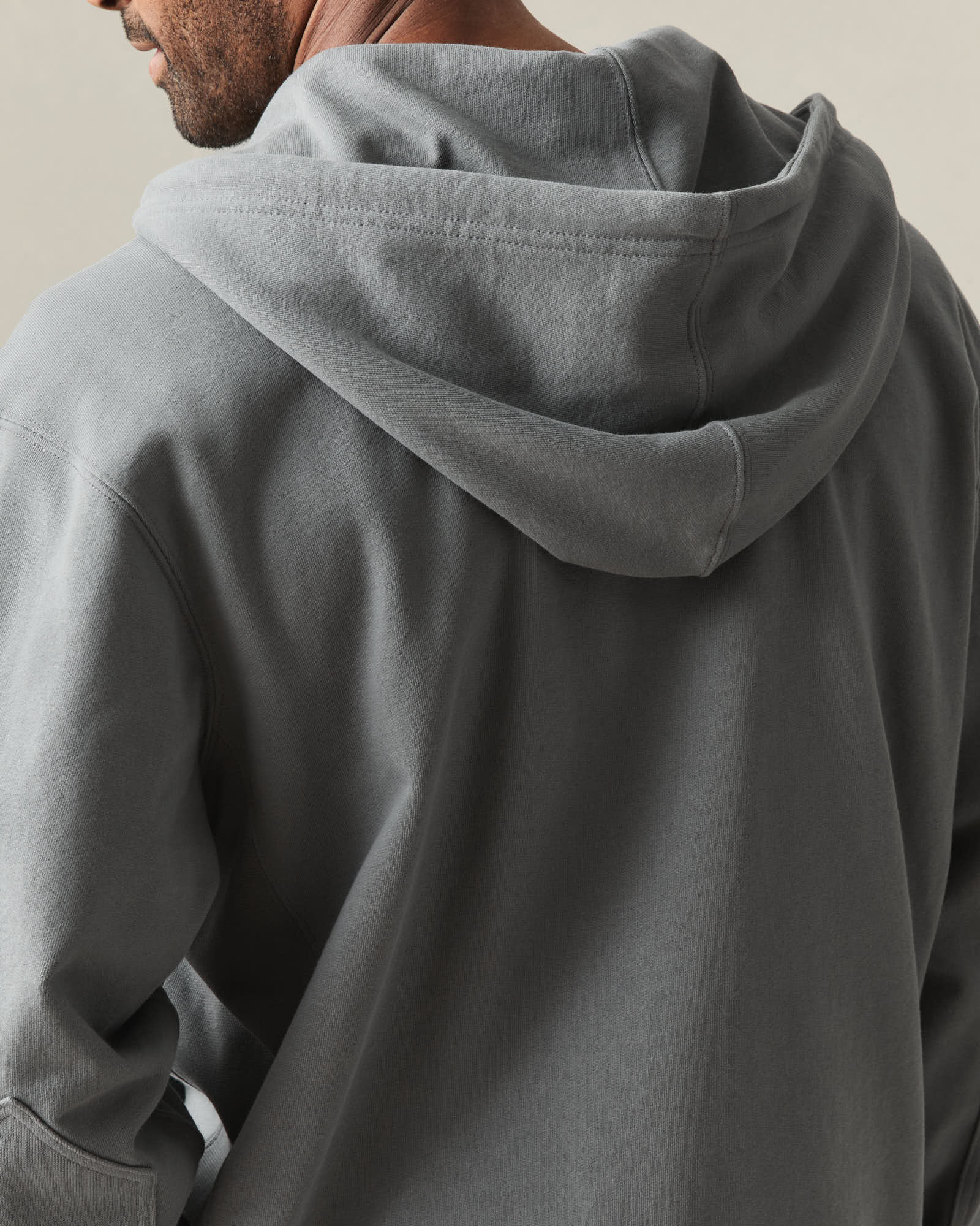 Men's Relaxed Classic Full Zip - Lava Smoke - Image 5