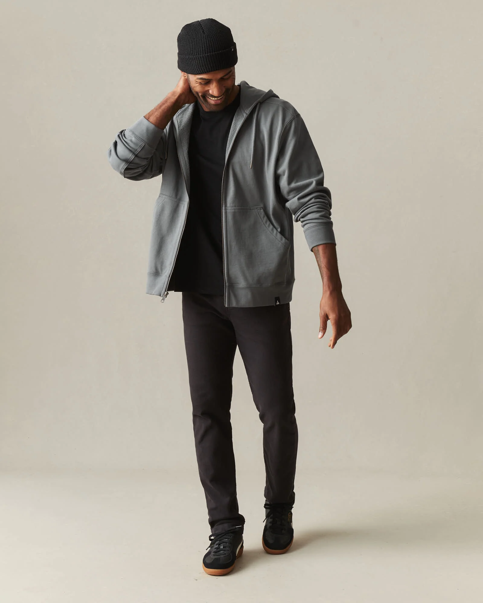 Men's Relaxed Classic Full Zip - Lava Smoke - Image 6