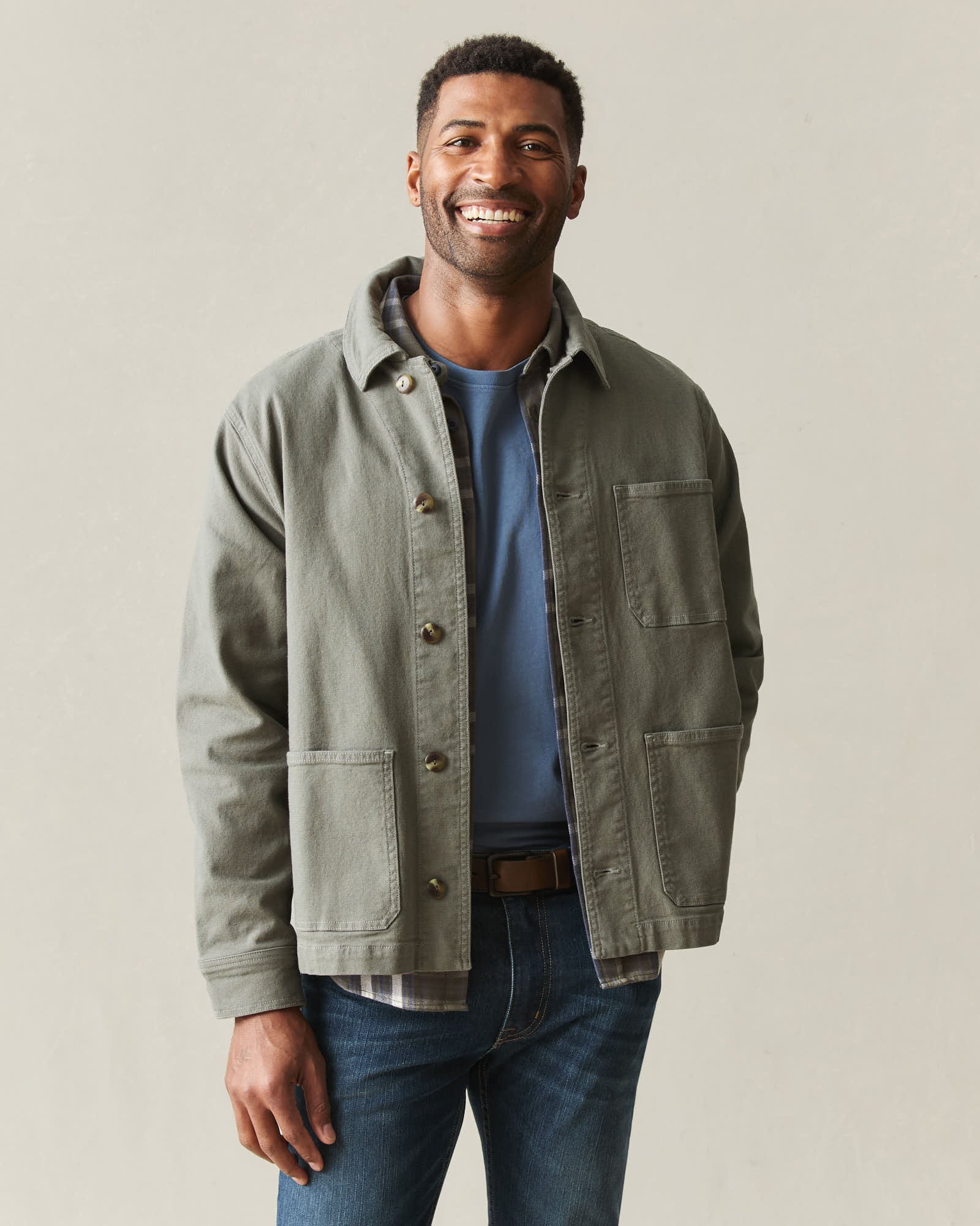 Men's Roughneck Jacket - Sage - Image 2