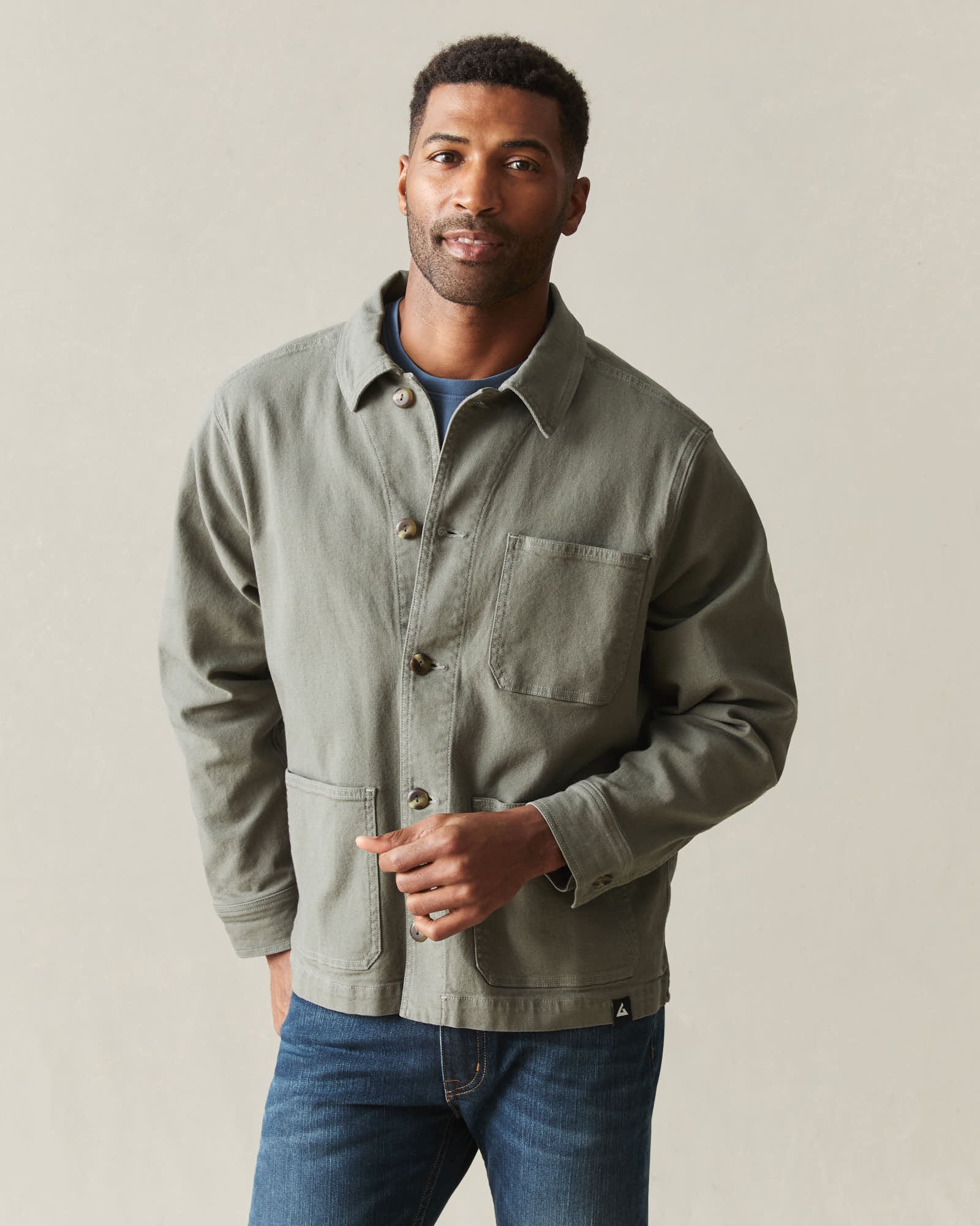 Men's Roughneck Jacket - Sage - Image 3