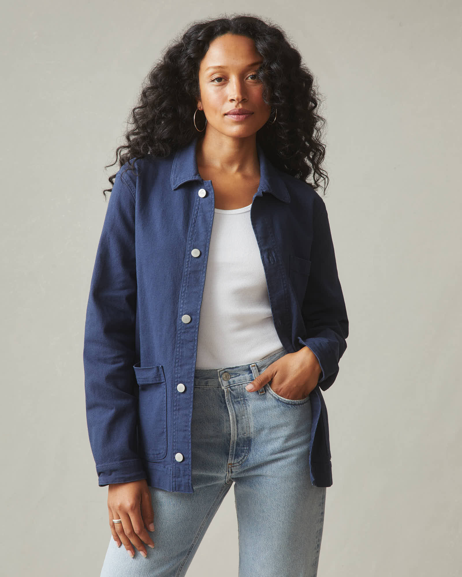 Unisex Roughneck Chore Jacket - Spellbound - Image 3