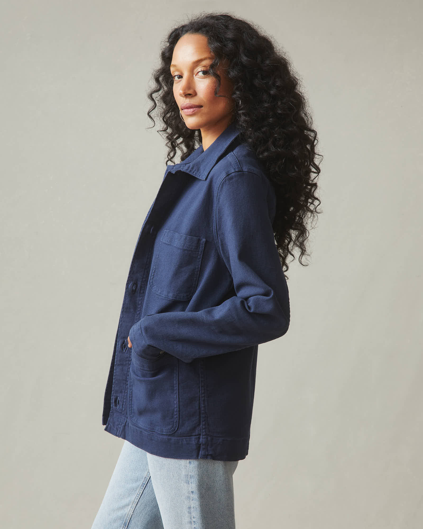 Unisex Roughneck Chore Jacket - Spellbound - Image 8