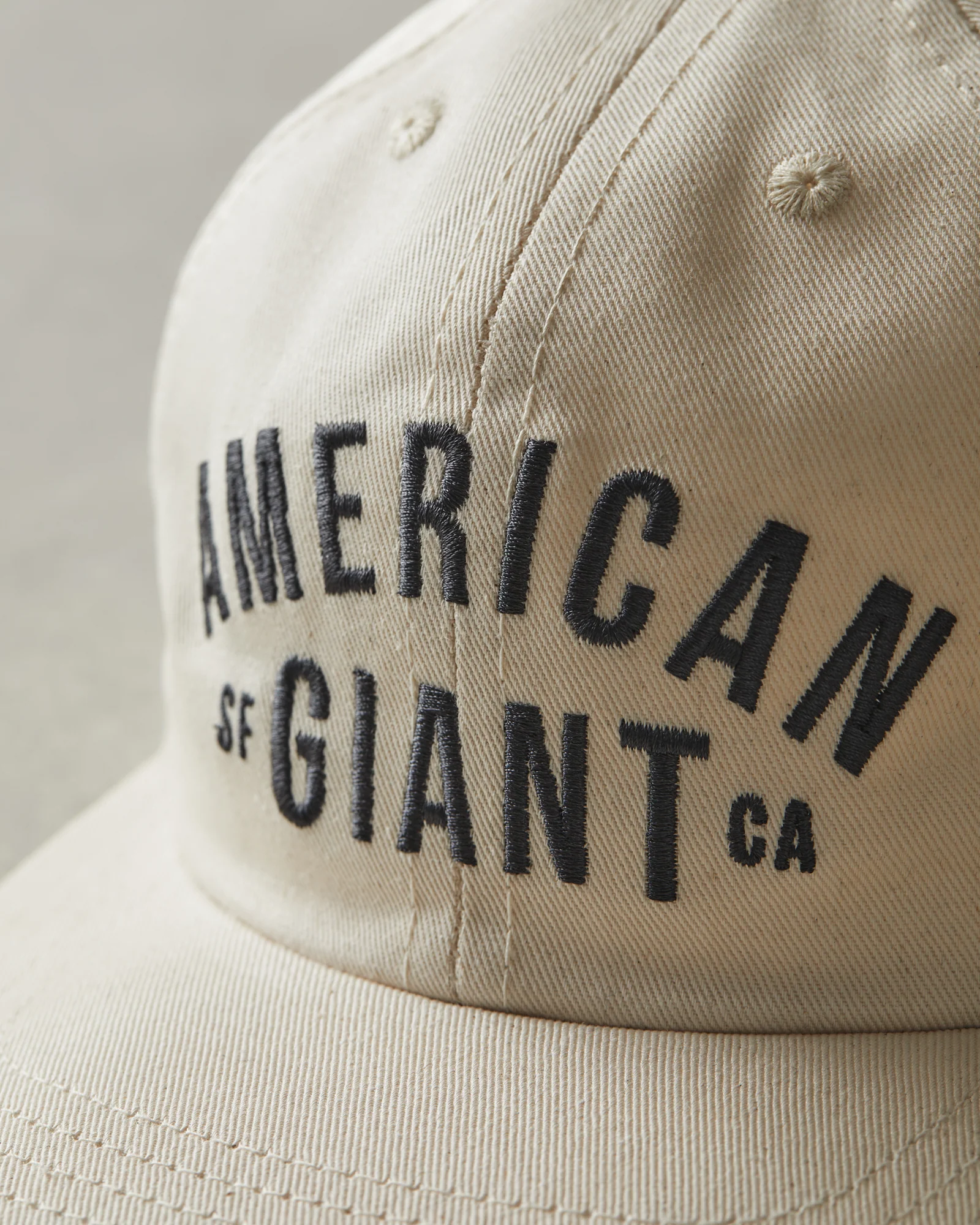 Six Panel Hat - Natural - Image 3
