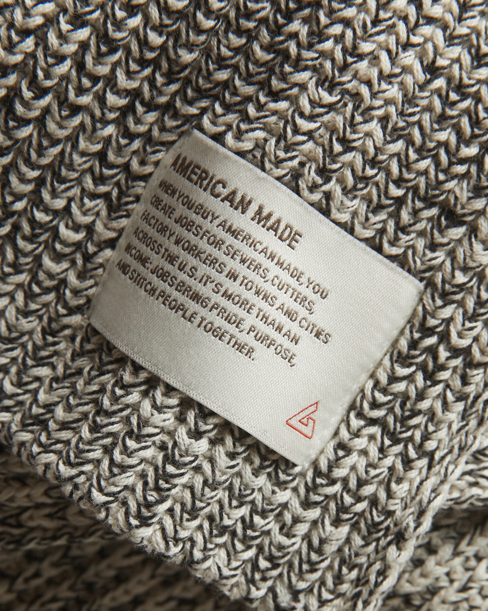 Sweater Scarf - Natural - Image 3