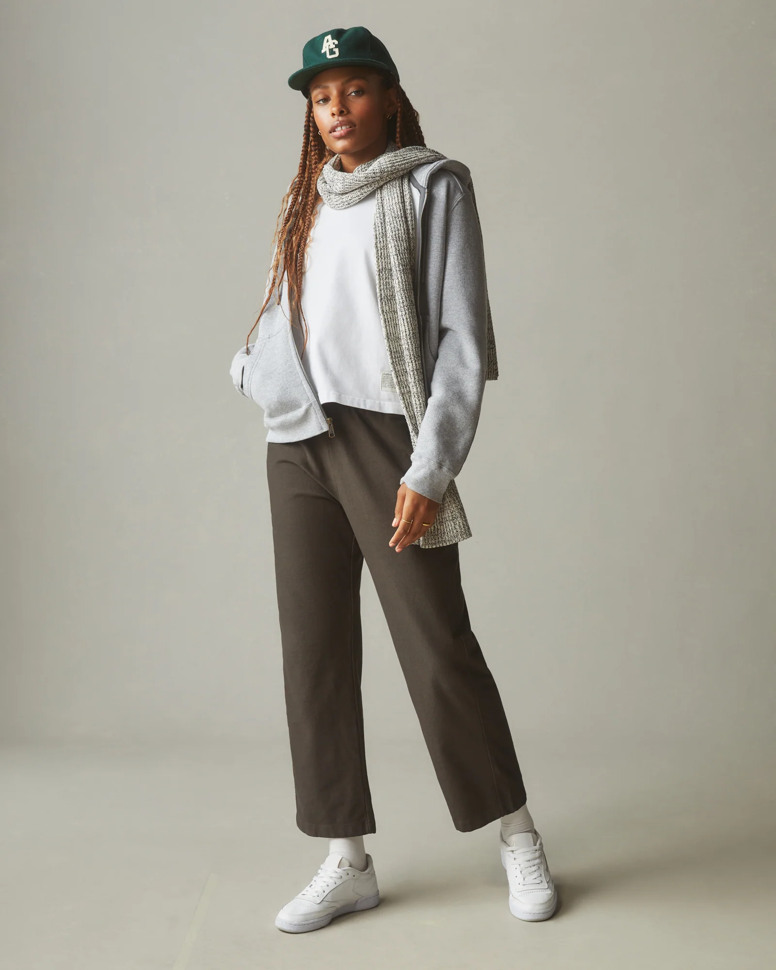 Sweater Scarf - Natural - Image 4