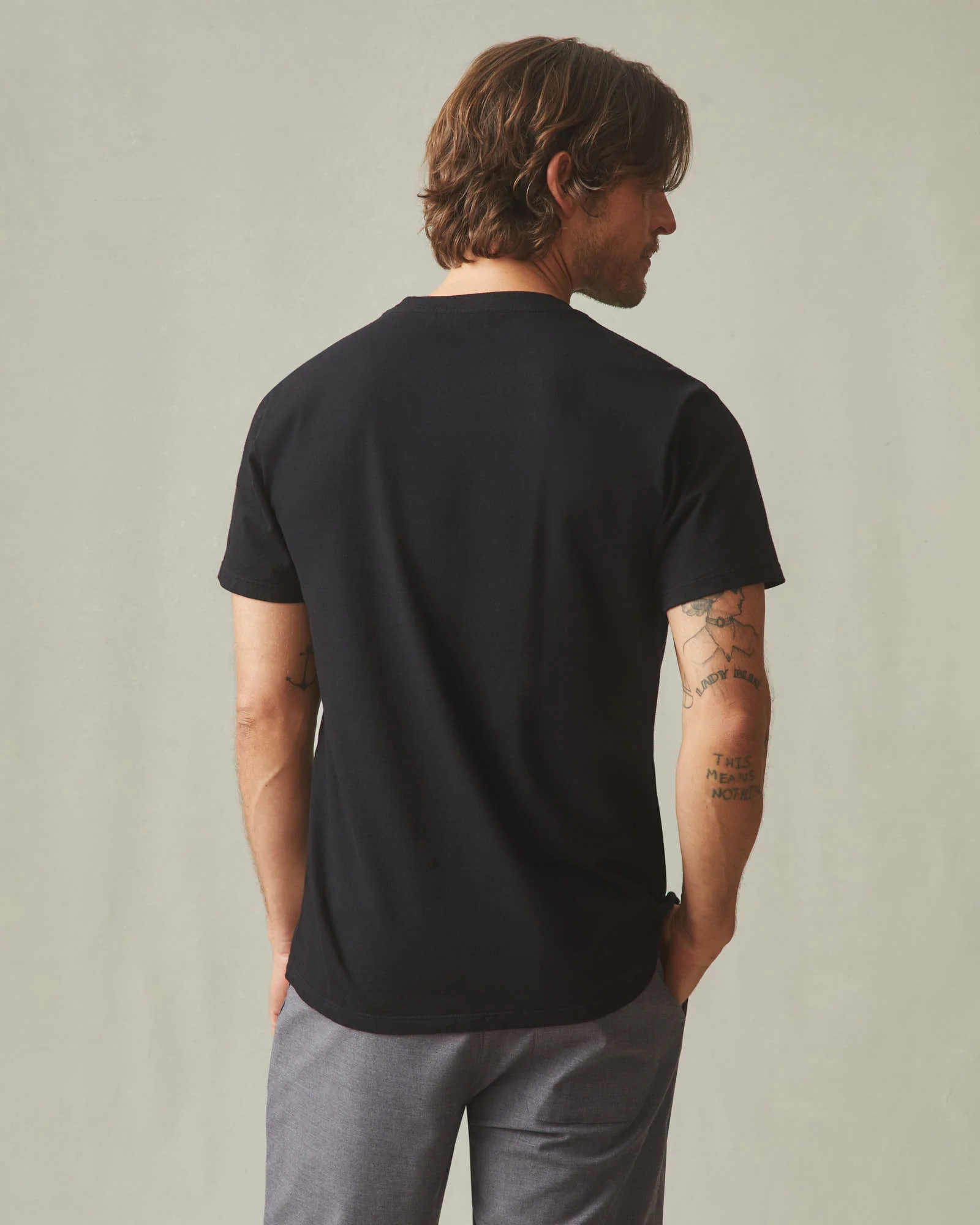 American Made Tee - Black - Image 4