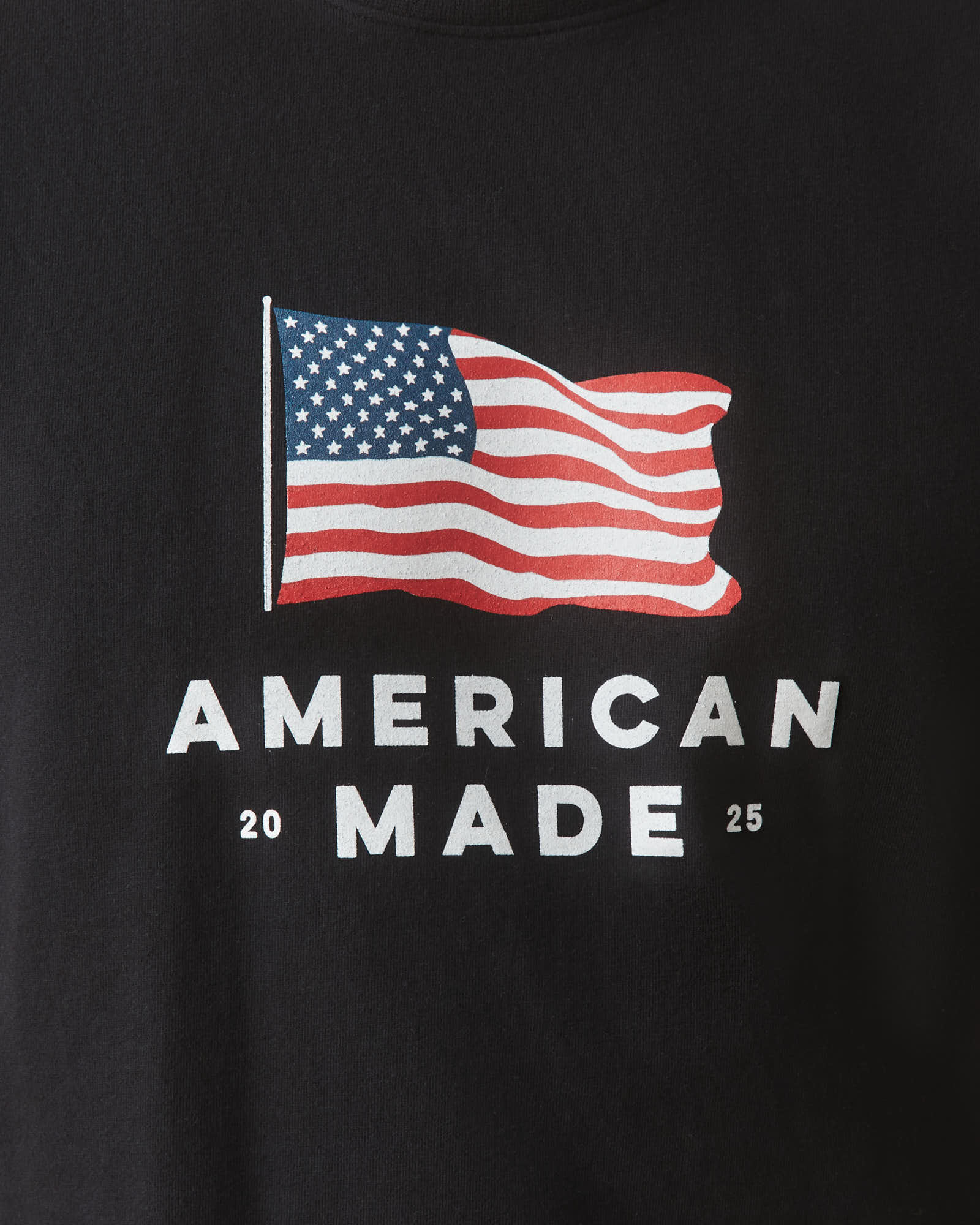 American Made Tee - Black - Image 6