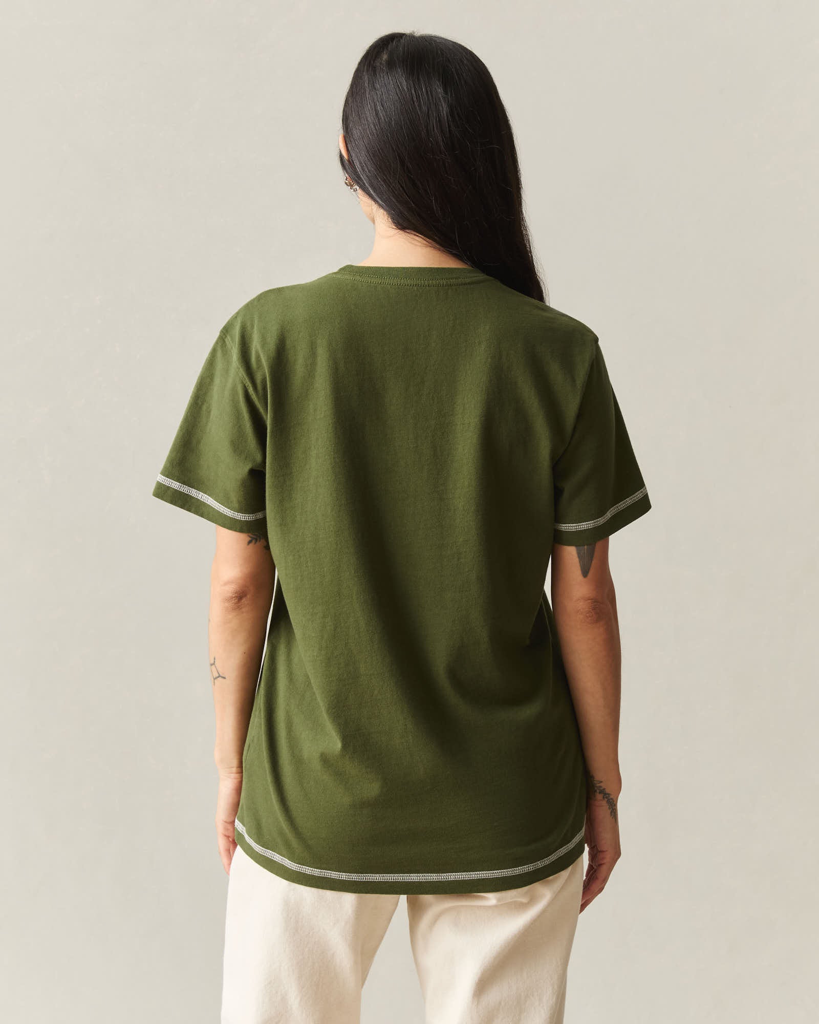 Unisex St. Patrick's Pocket Tee  - Rifle Green - Image 6