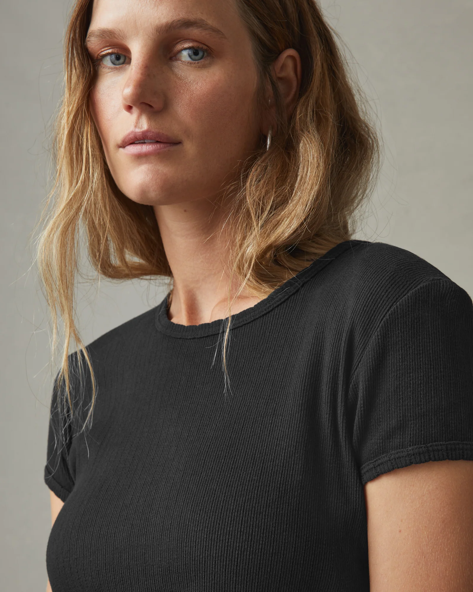 Women's Baby Tee - Black - Image 4