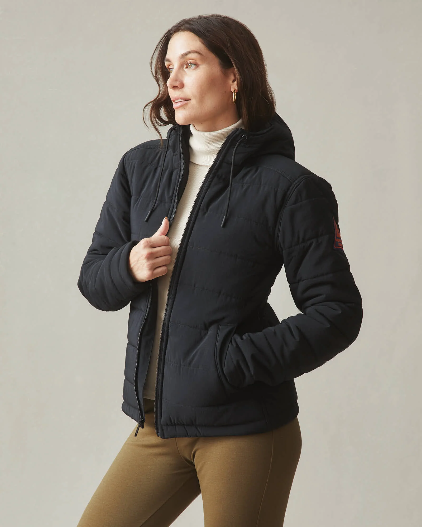 Women's Blizzard Full Zip - Super Black - Image 2