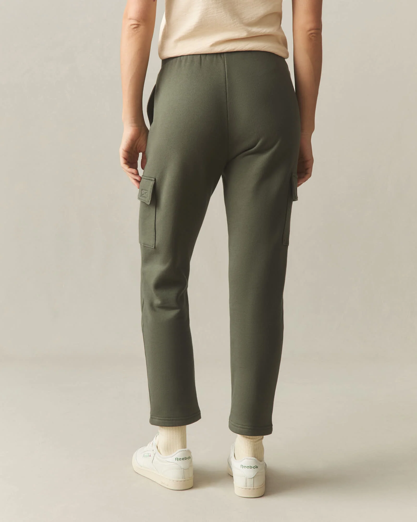 Women's Cargo Straight Sweatpant - Loden - Image 5