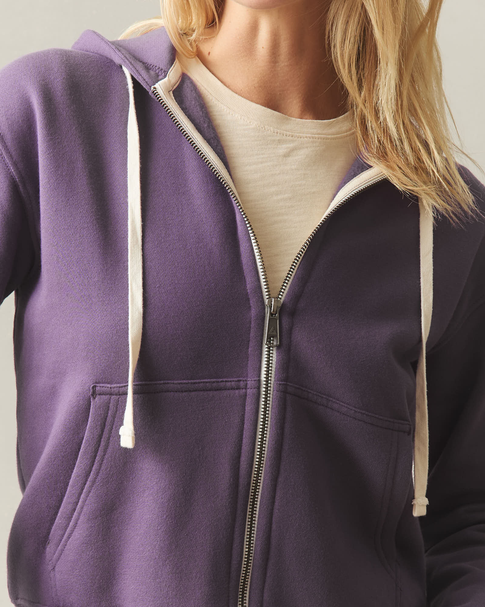 Women's Midweight Full Zip - Hortensia - Image 4