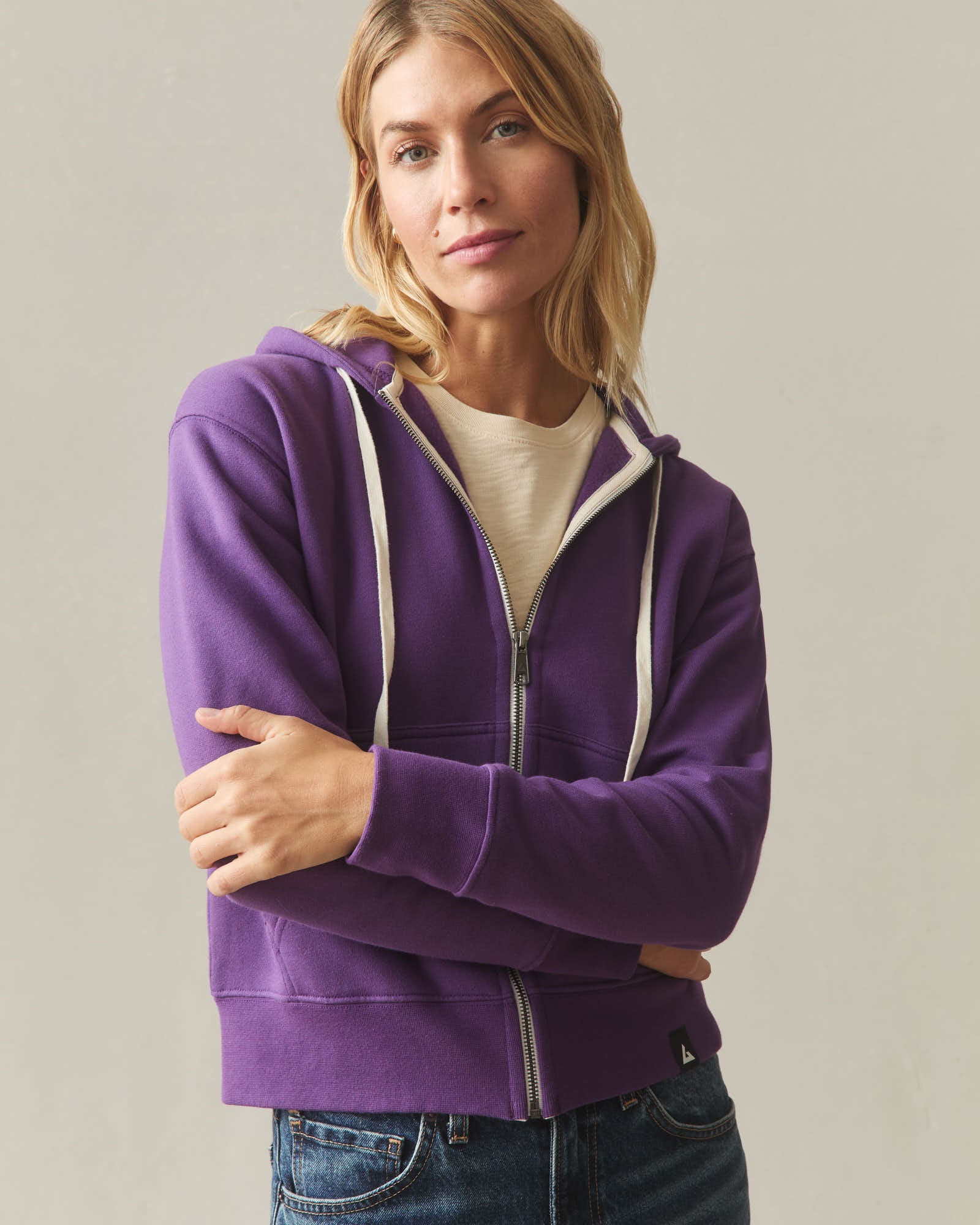 Women's Midweight Full Zip - Majesty - Image 3