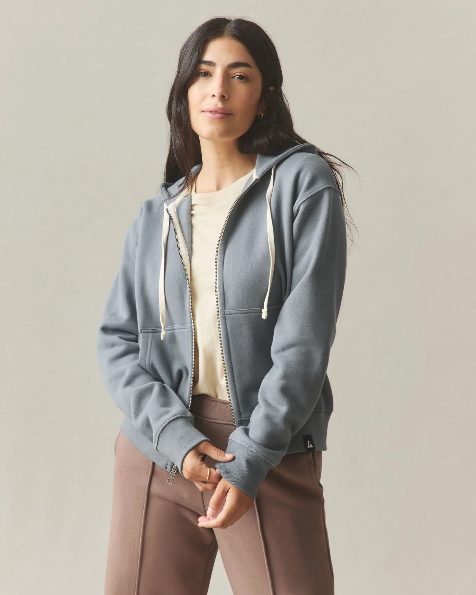 Women's Carolina Midweight Full Zip - Monument - Image 2