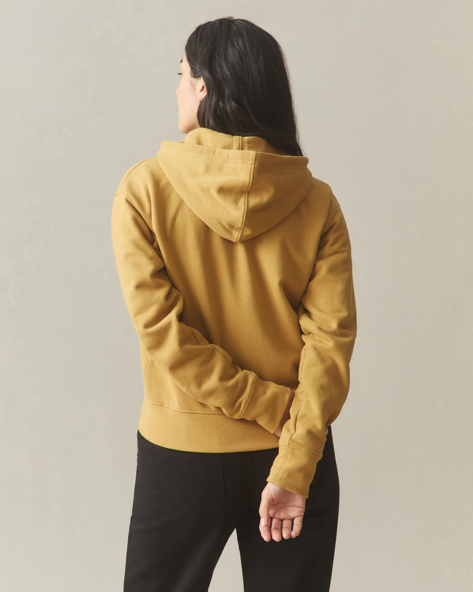 Women's Midweight Full Zip - Sand Dune - Image 4