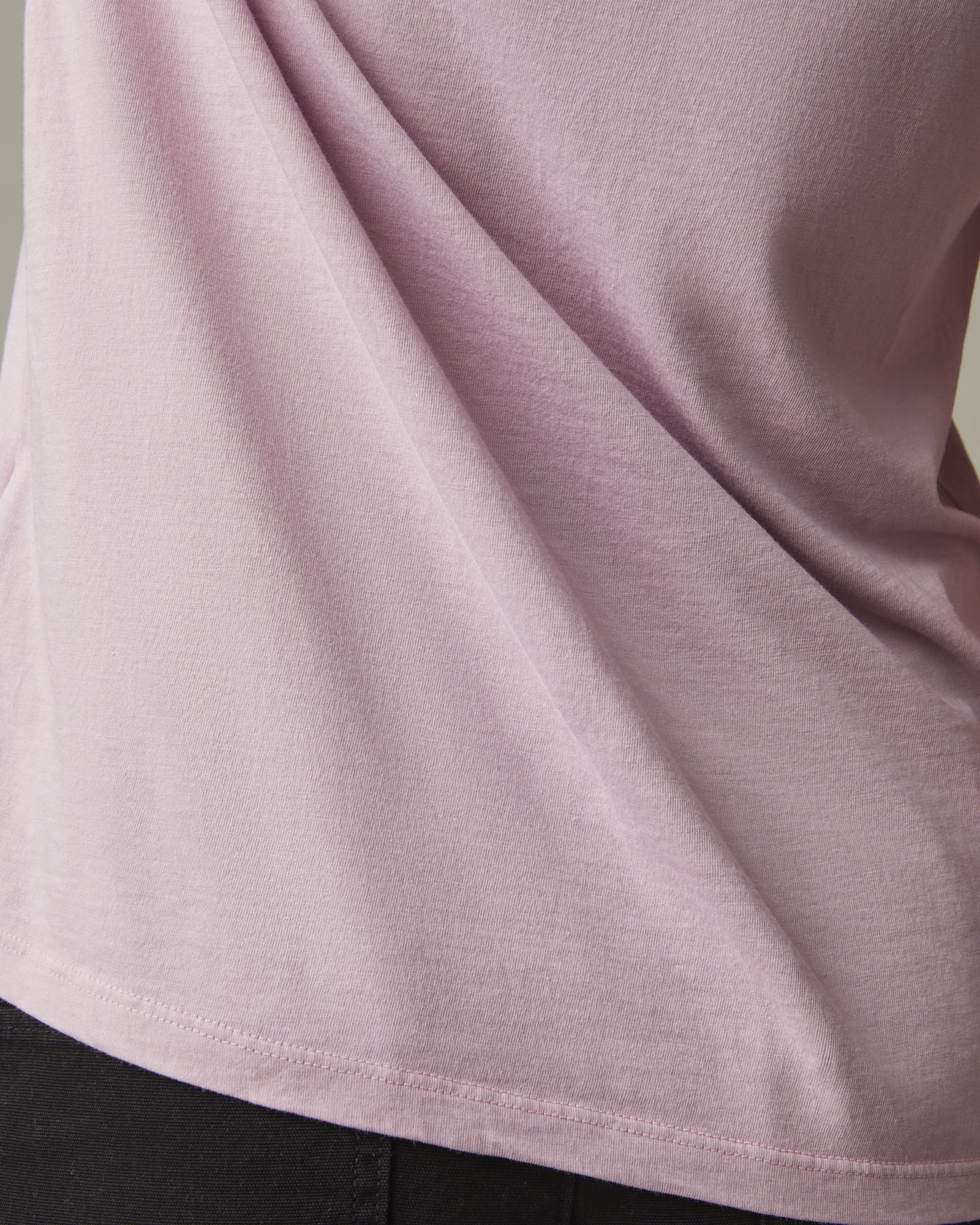 Women's Classic Cotton Crew Tee - Keepsake Lilac - Image 4