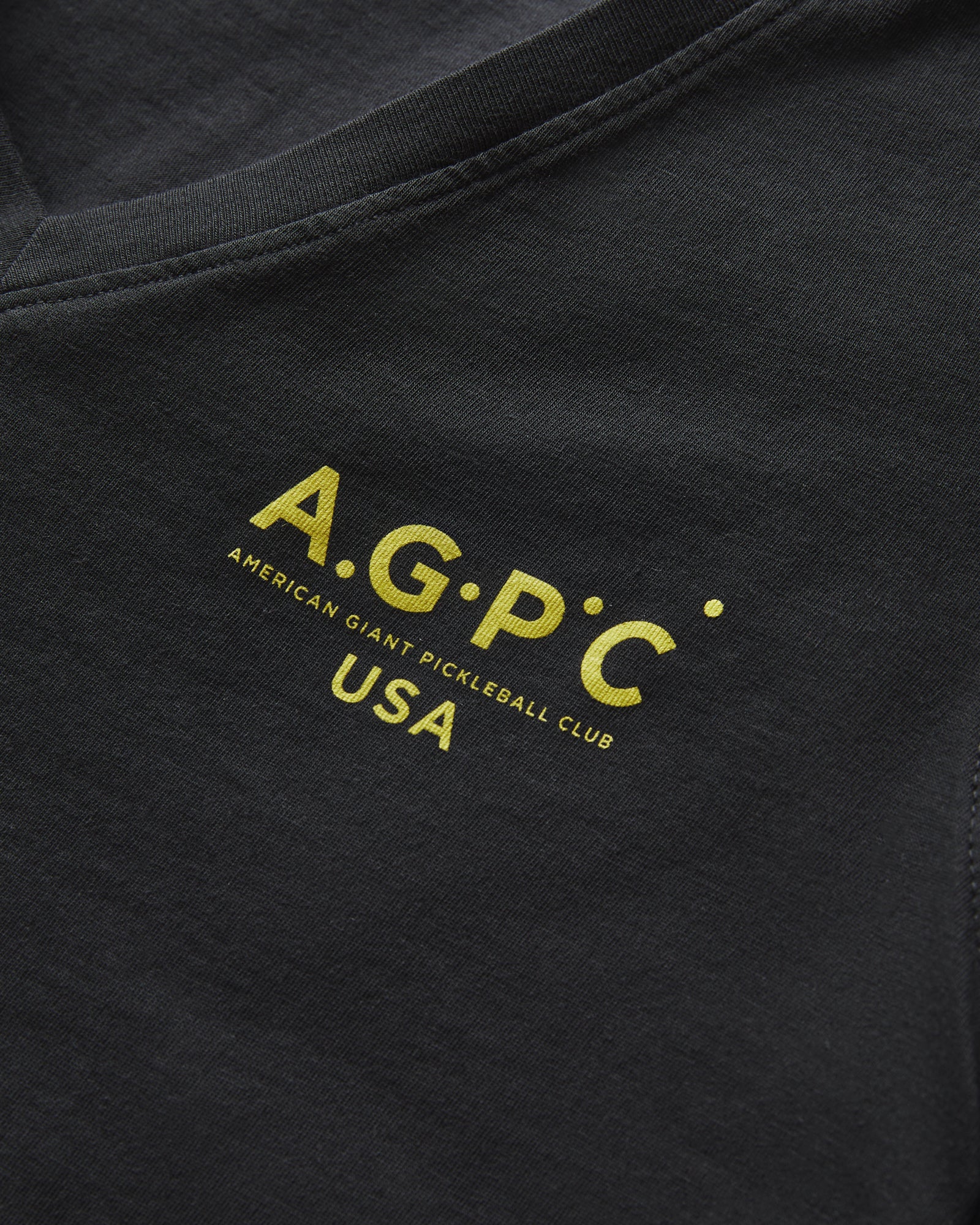 AGPC: Women's Classic Cotton V-Neck Tee - Black - Image 3