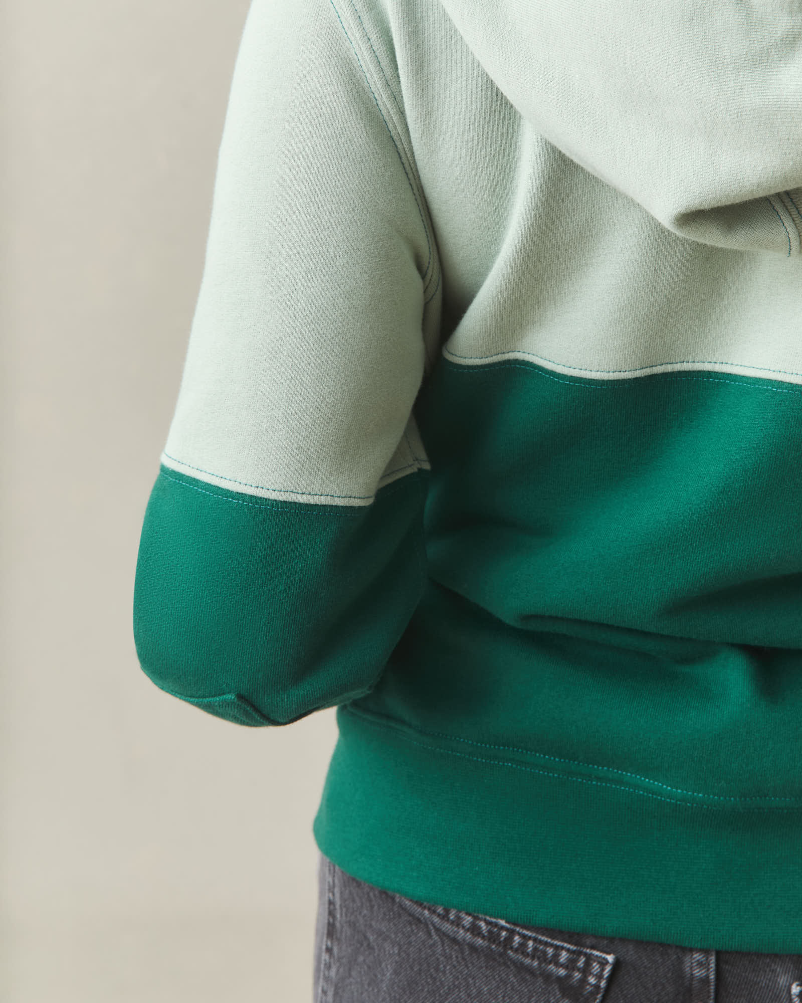 Women's Classic Full Zip Split Seam Vault - Botanical Garden Green Milieu - Image 6