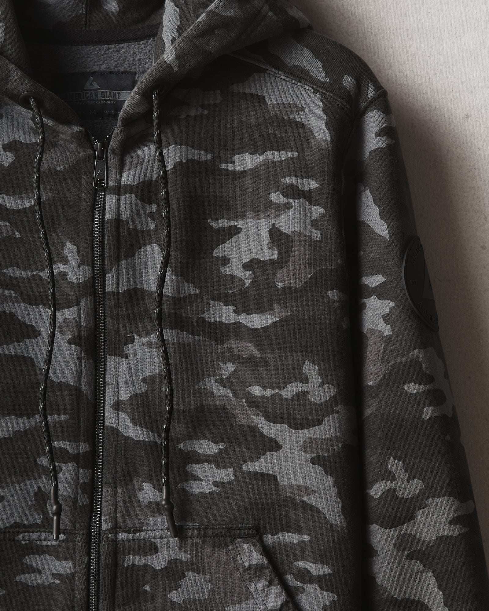 Women's Women's Classic Full Zip - Black Camo - Image 3