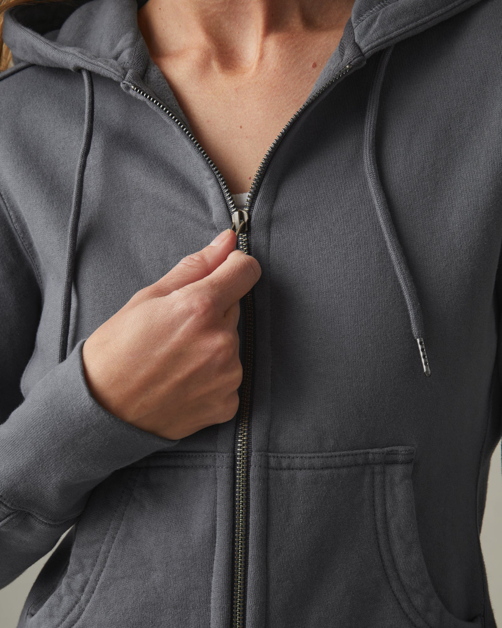 Women's Classic Full Zip - Iron - Image 6