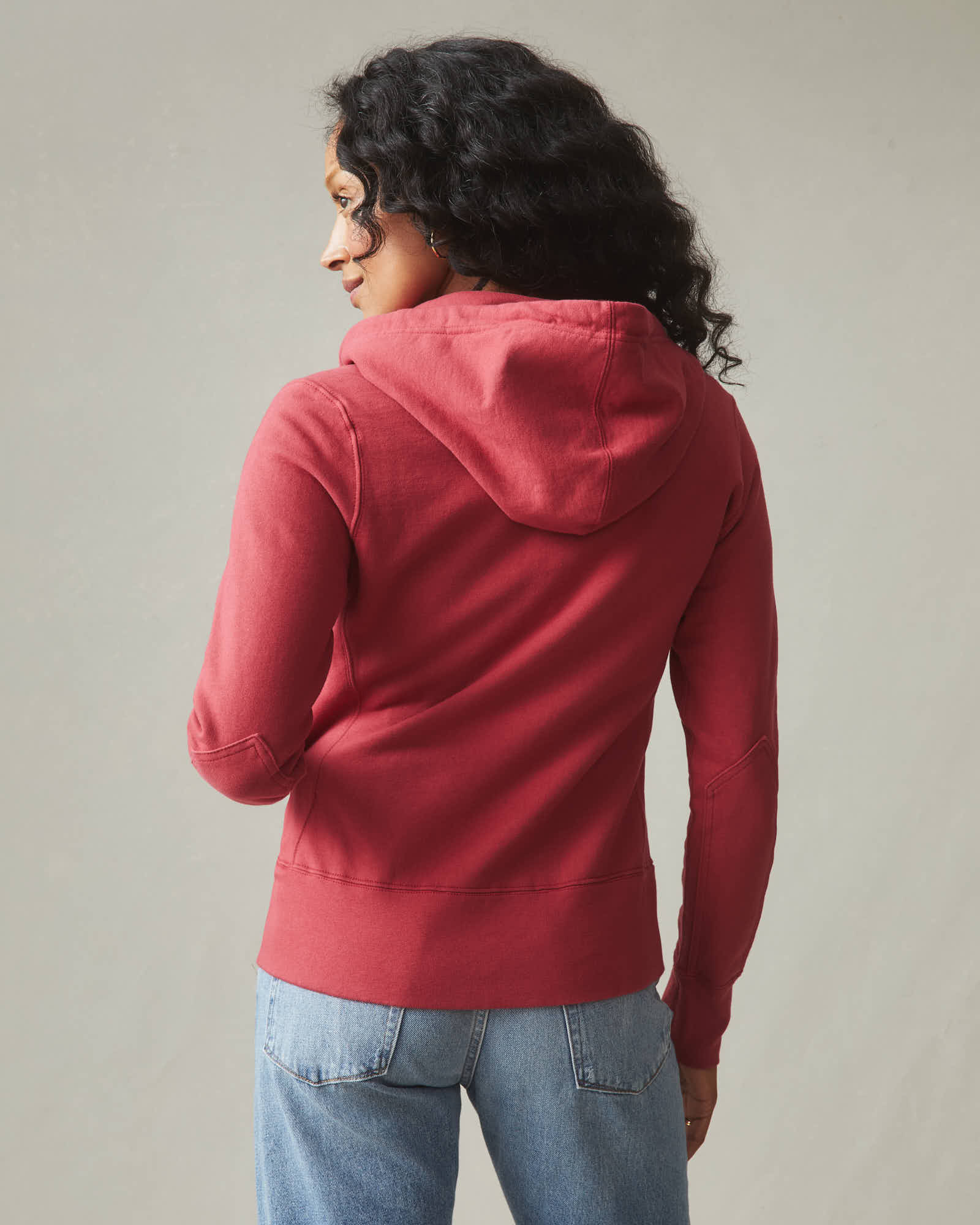Women's Classic Full Zip - Poppy - Image 4