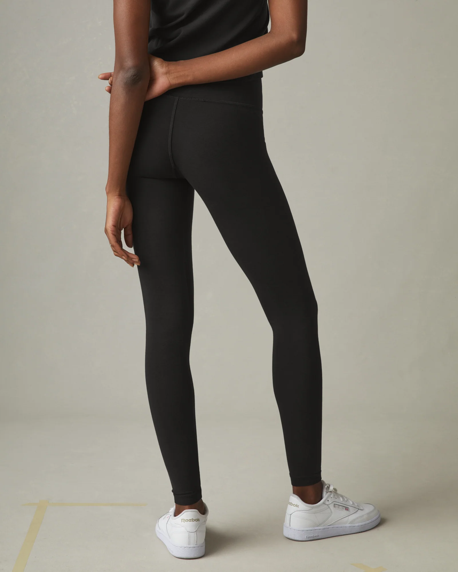 Women's Cotton Stretch Legging - Meteorite - Image 3