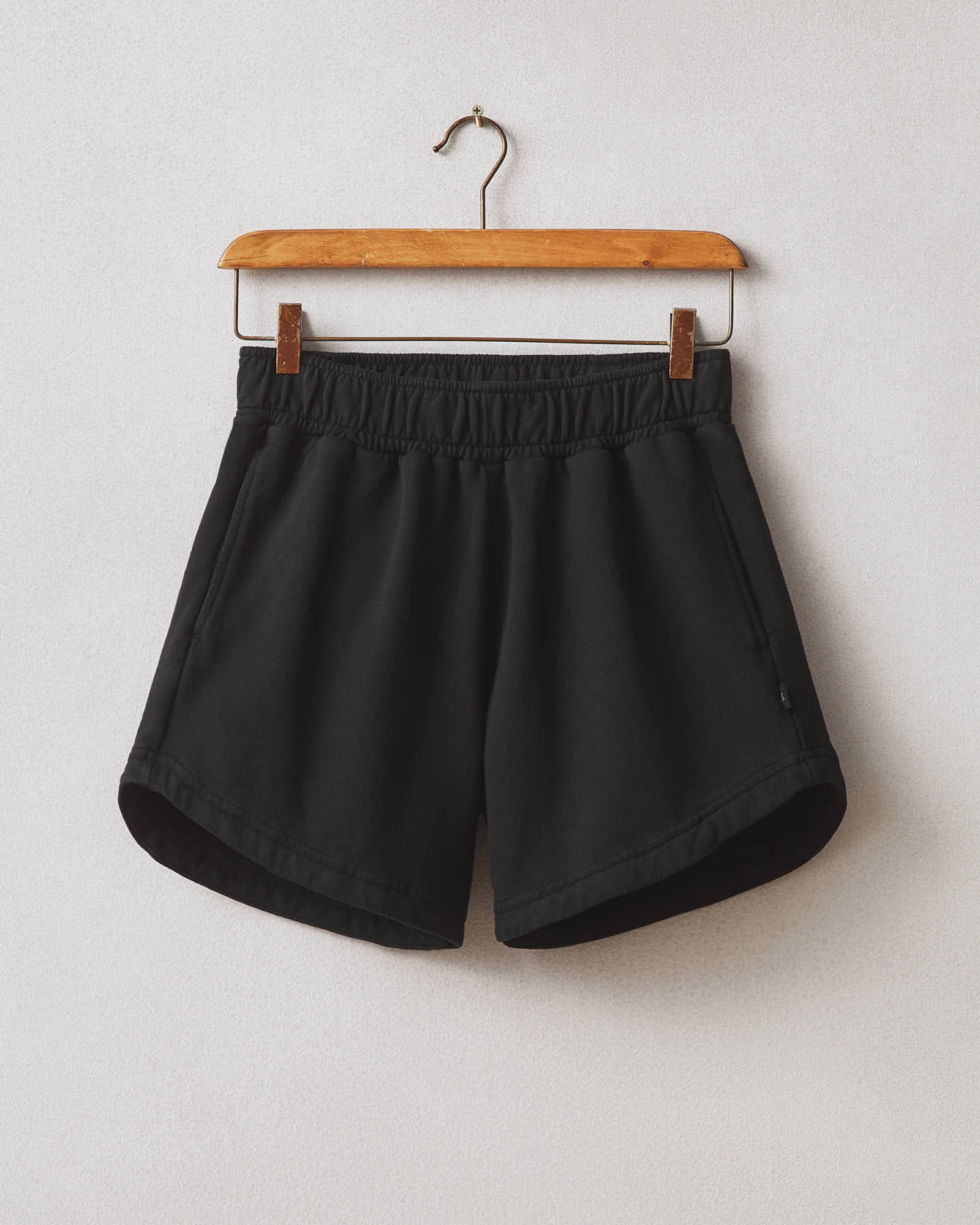 Women's Curved Hem Short - Black - Image 6