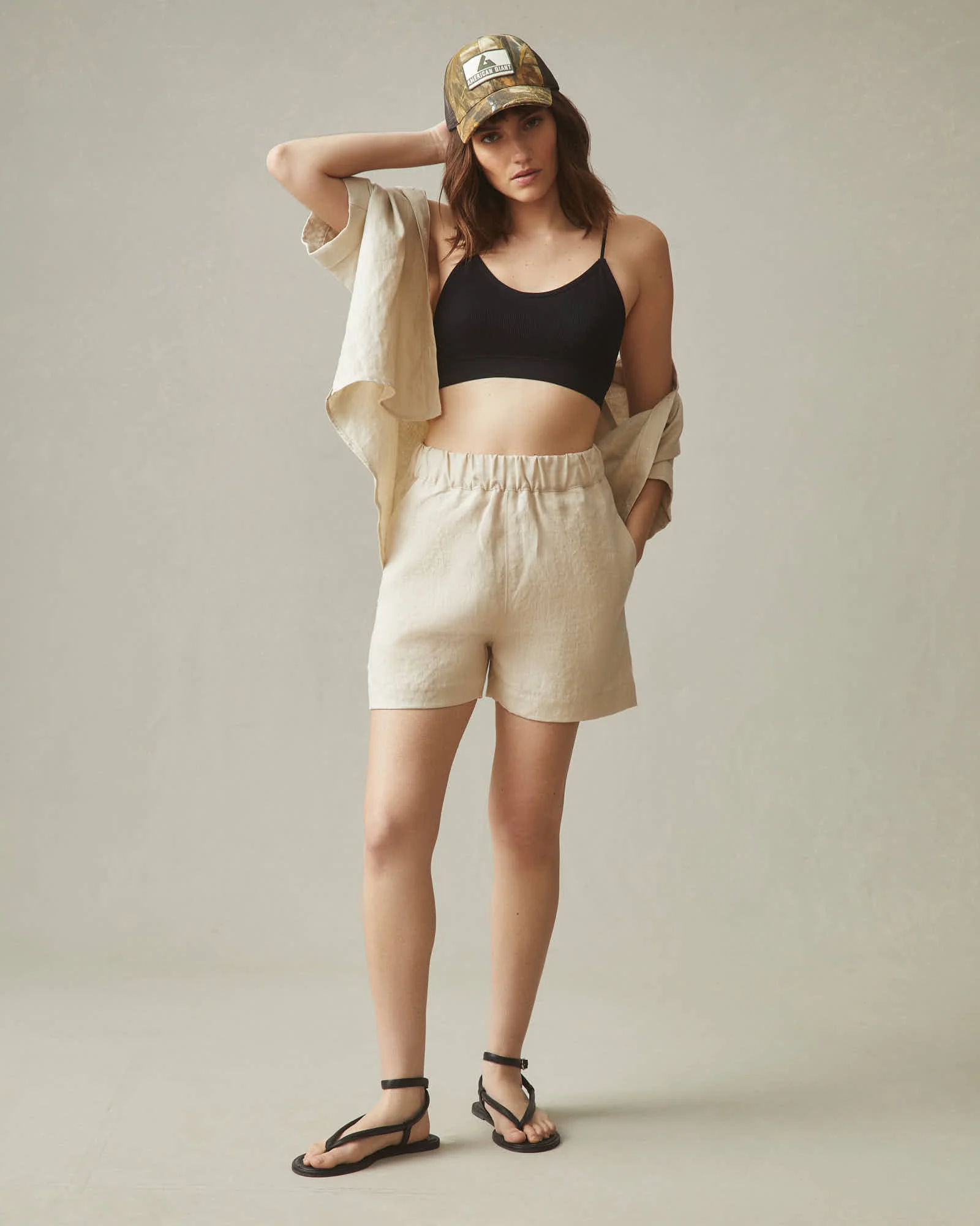 Women's Linen Short - Cotton - Image 5