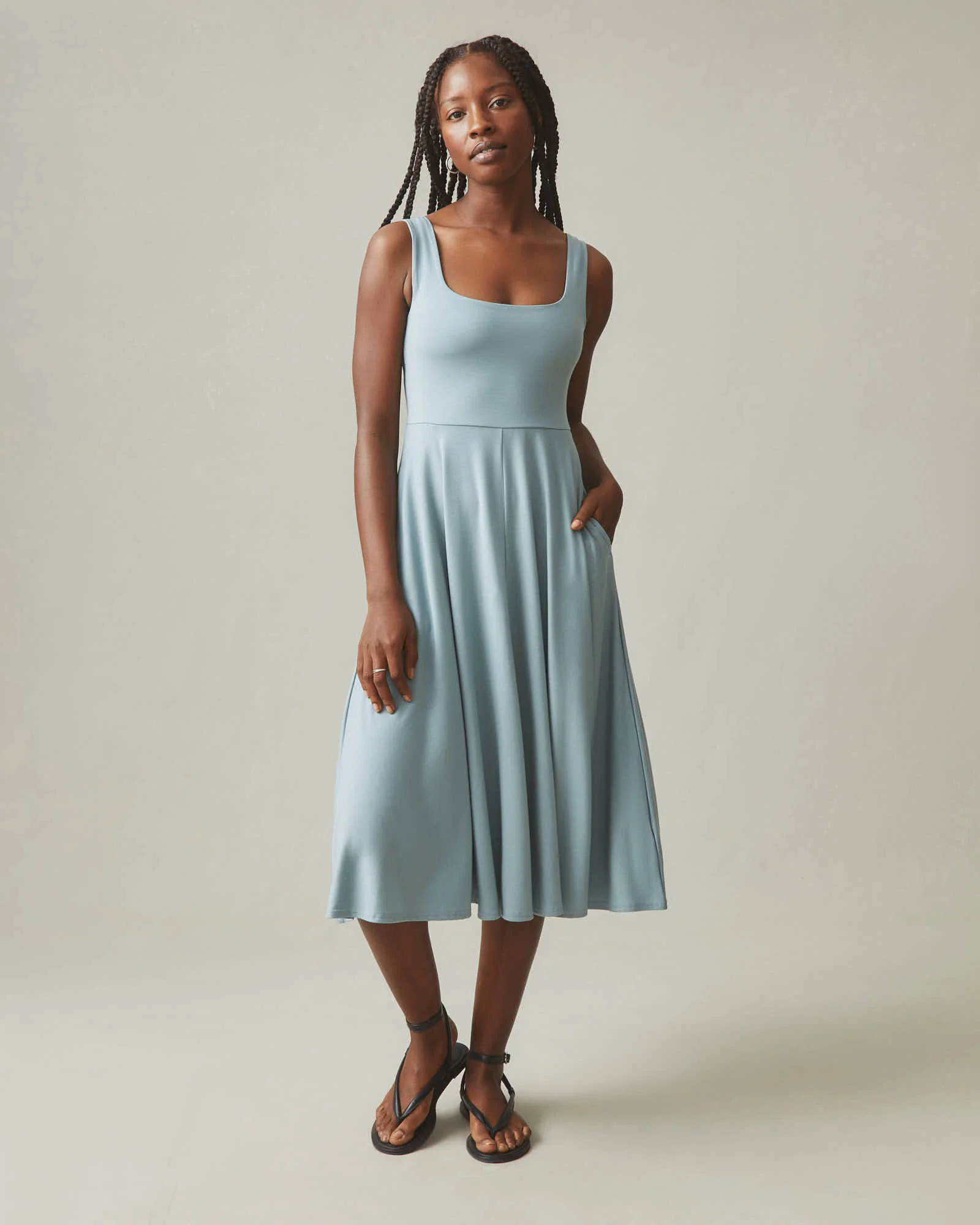 Women's Flex Dress - Arona Blue - Image 2